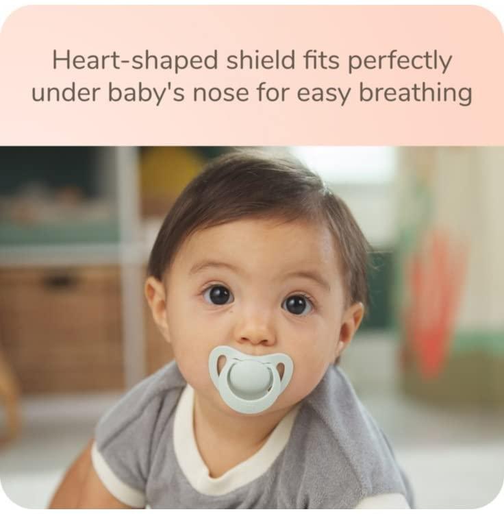 NUK NUK | Orthodontic Pacifiers | Light Blue-Blue| 6-18 Months | Best Pacifier for Breastfed Babies | BPA Free | Shaped to Soothe Just Like Mom | 2-Pack (Blue)