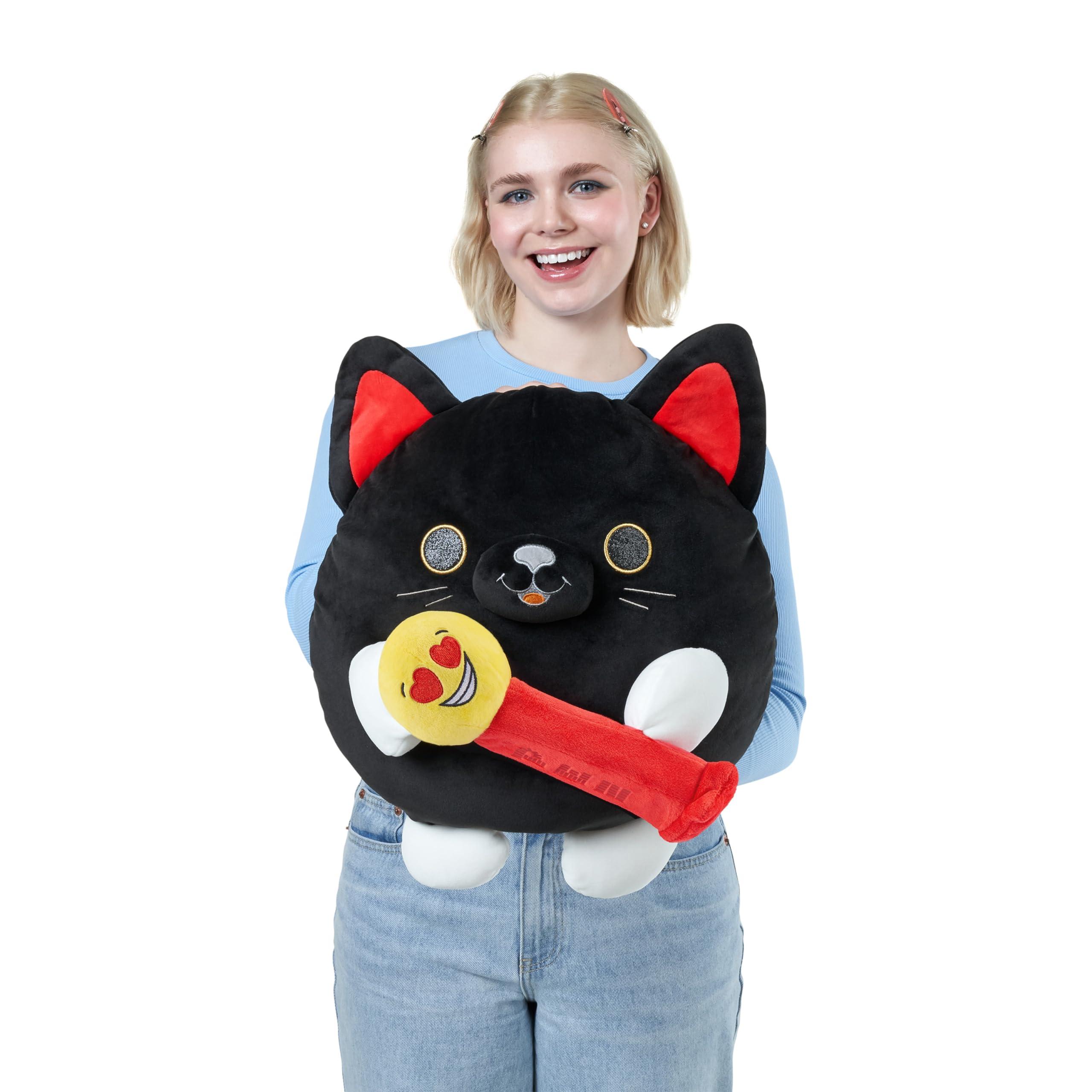 ZURU Snackles ZURU Snackles (Pez Black Cat Super Sized 14 inch Plush by ZURU, Ultra Soft Plush, Collectible Plush with Real Licensed Brands, Stuffed Animal