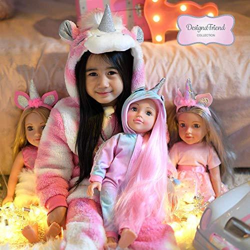 DesignaFriend DesignaFriend 18 Inch Doll Flying Unicorn Outfit