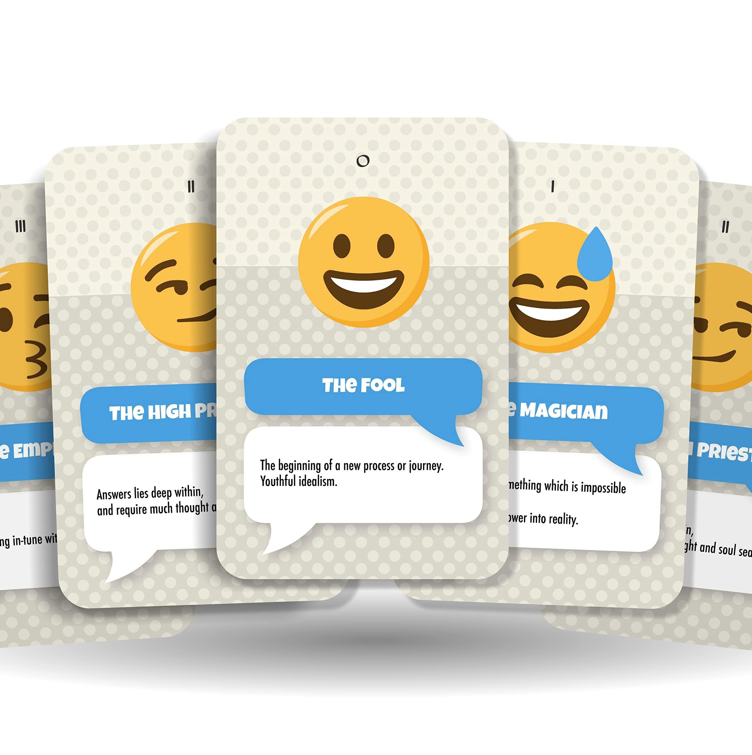 Ibiza Tarot Emoji Tarot - Major Arcana