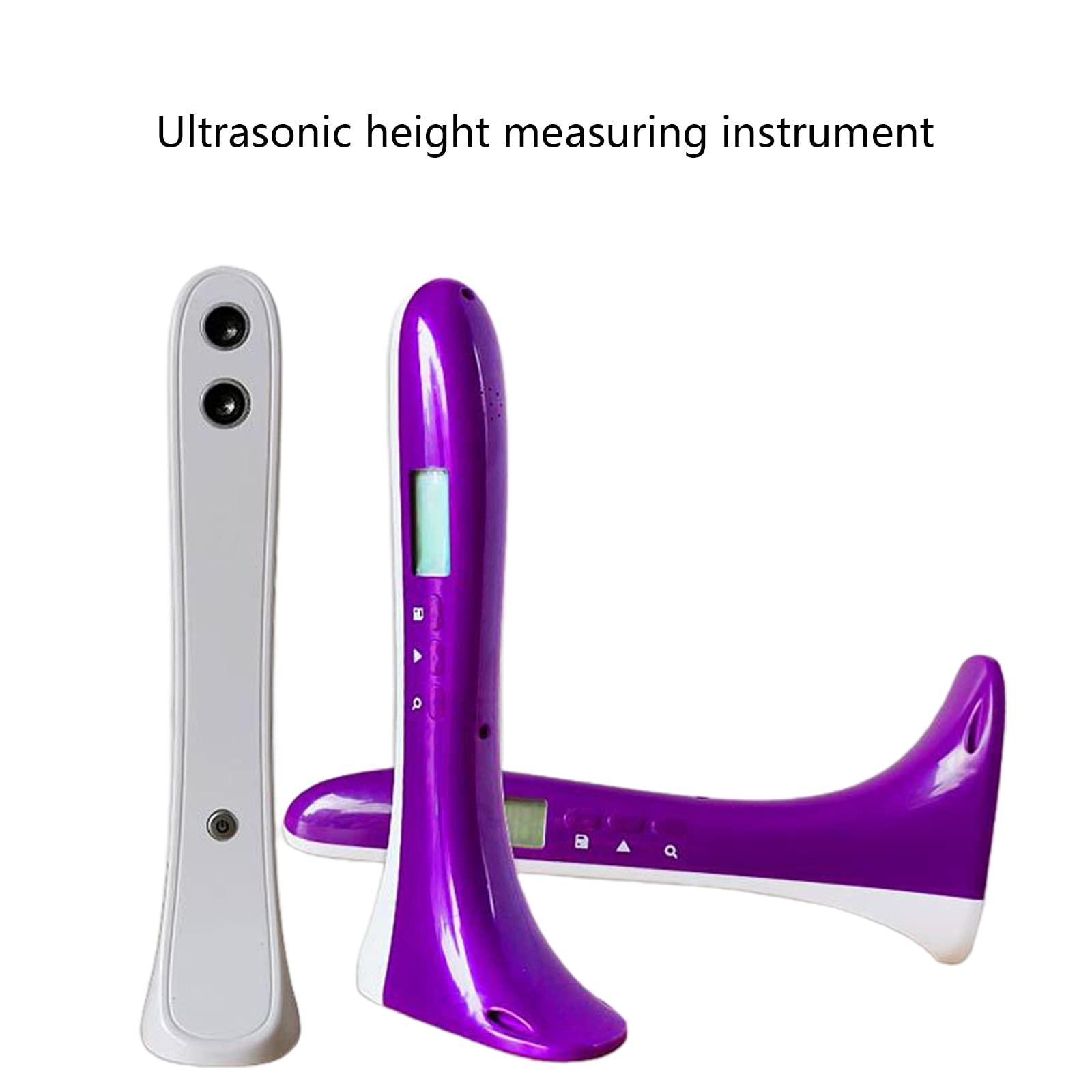 hejhncii Portable Ultrasound Stadiometer Height Measuring Device For Children And Adults Track Height Measurement Growth Ruler Wall Decal For Kids
