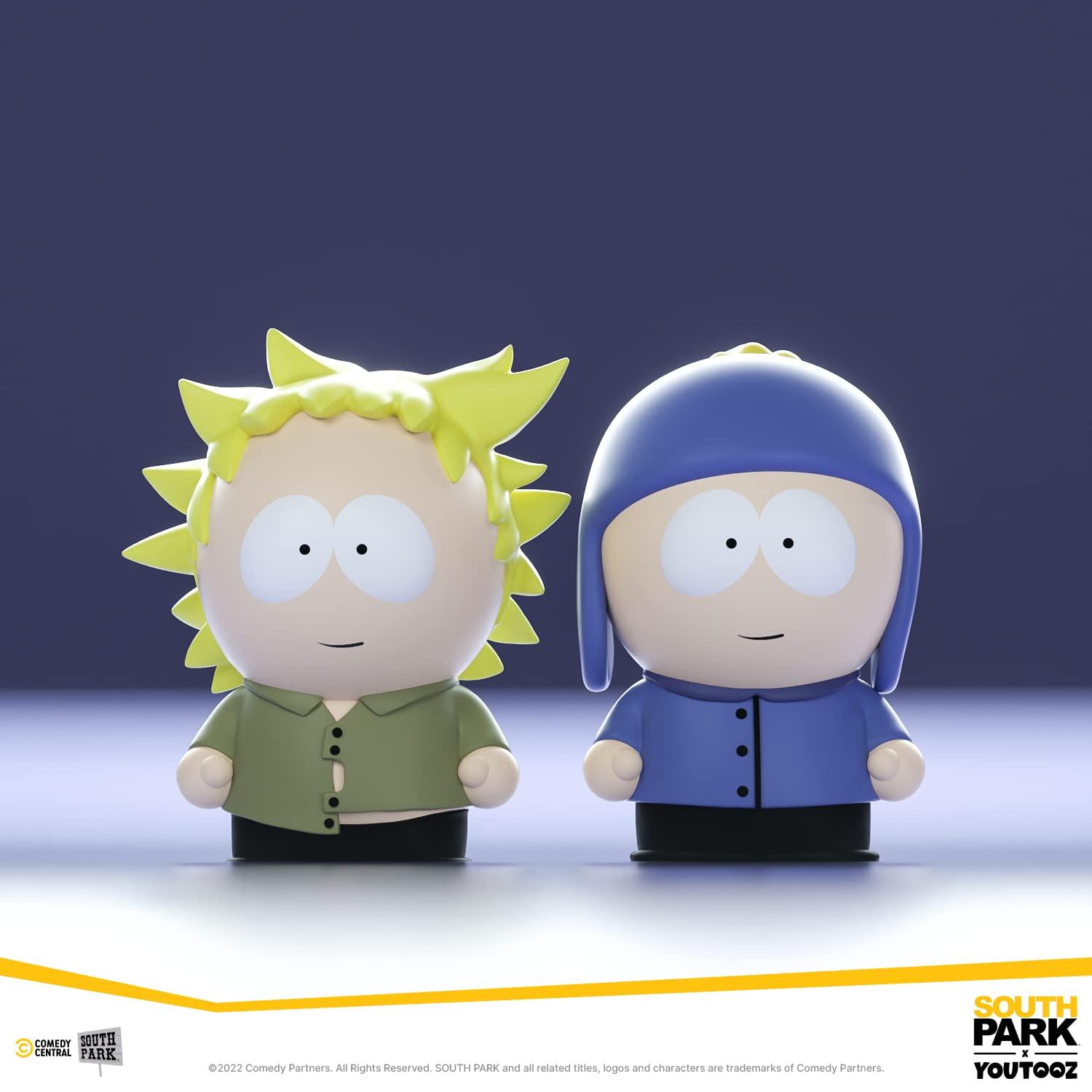 You Tooz You Tooz South Park Tweek and Craig Vinyl Figure Set, 3.4\'\' Highly Detailed Official South Park Action Figures Set from The Popular Animated TV Show - Youtooz South Park Collection, Blue, Yellow