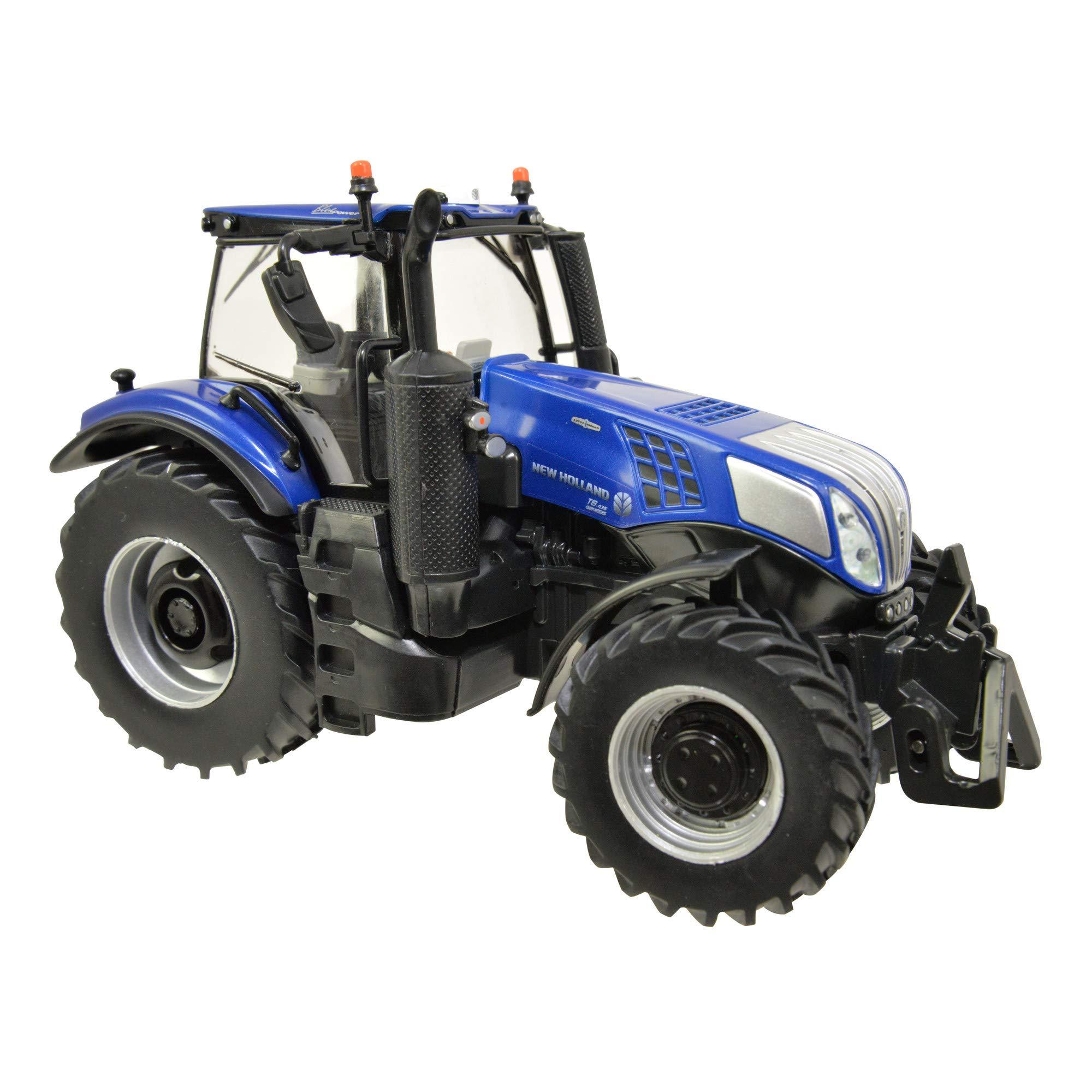 Britains Britains 1:32 New Holland T8.435 Tractor Toy, Collectable Farm Set Toy Tractors for Children, Toy Tractor Compatible with All 1:32 Scale Farm Toys, Suitable for Collectors & Children from 3 Years