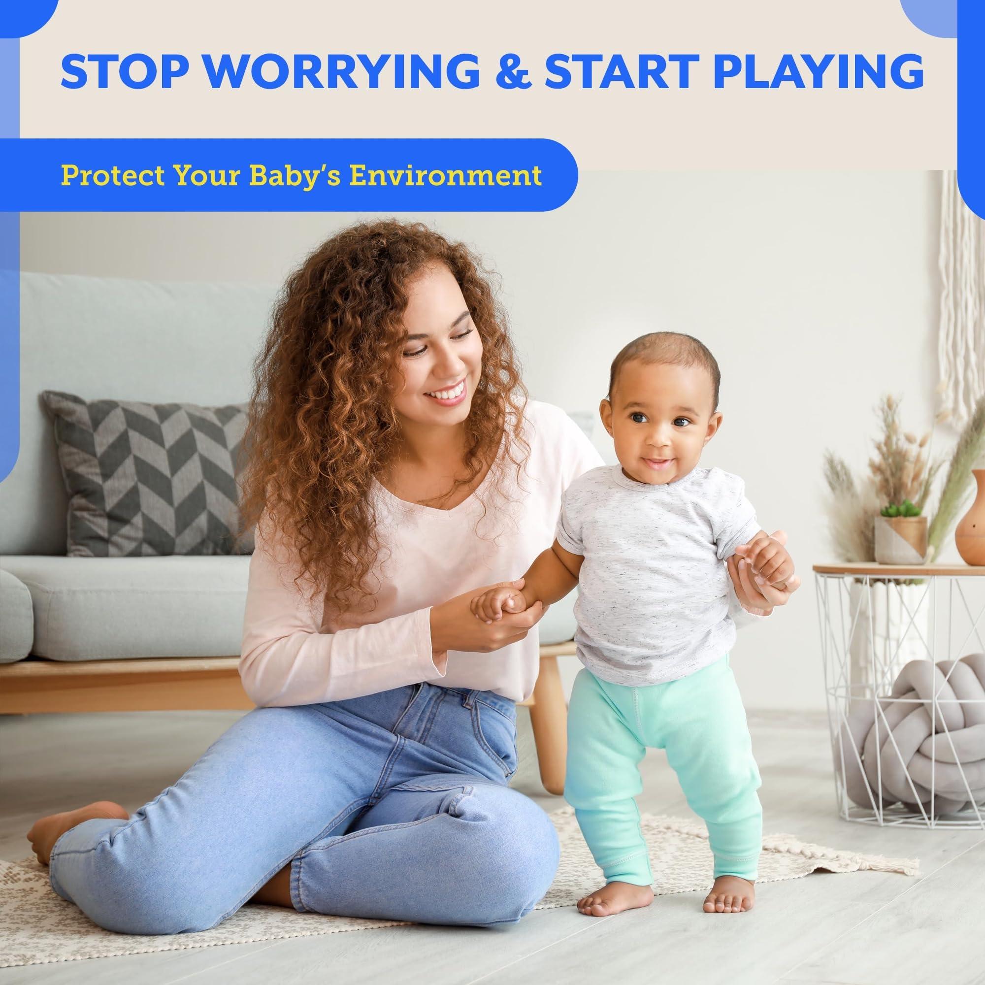 Eco-Baby Eco Baby Magnetic Cabinet Locks for Babies - Magnetic Baby Proofing Cabinet Locks, Child Locks for Cabinets Drawers Doors for Back to School - Easy Installation No Tools Required (12 Pack and 2 Keys)