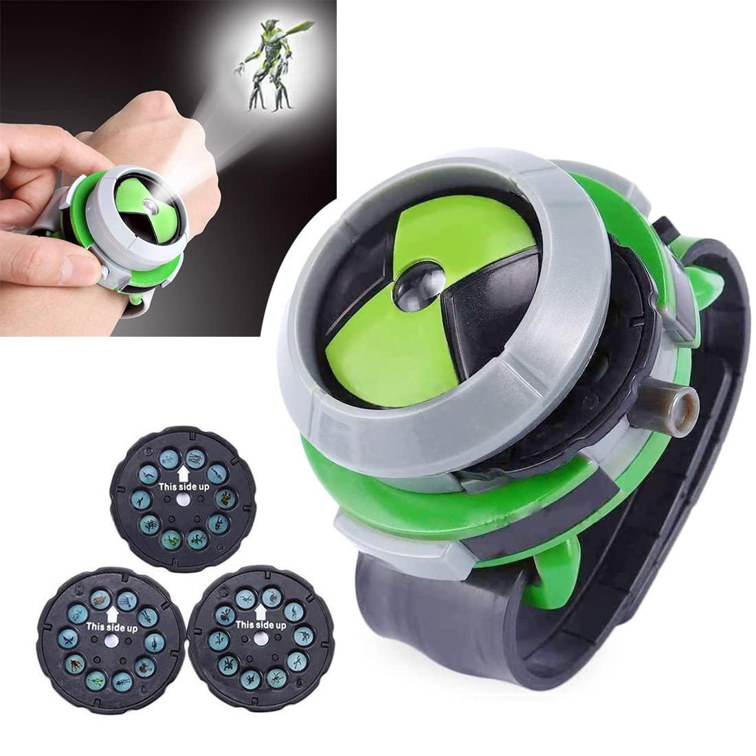 Grostmend Grostmend Ben 10 Watch Toys Ben 10 Omnitrix Watch for Kids Ben Ten Ultimate Alien Projector Watch Games Action Figure Birthday Gifts