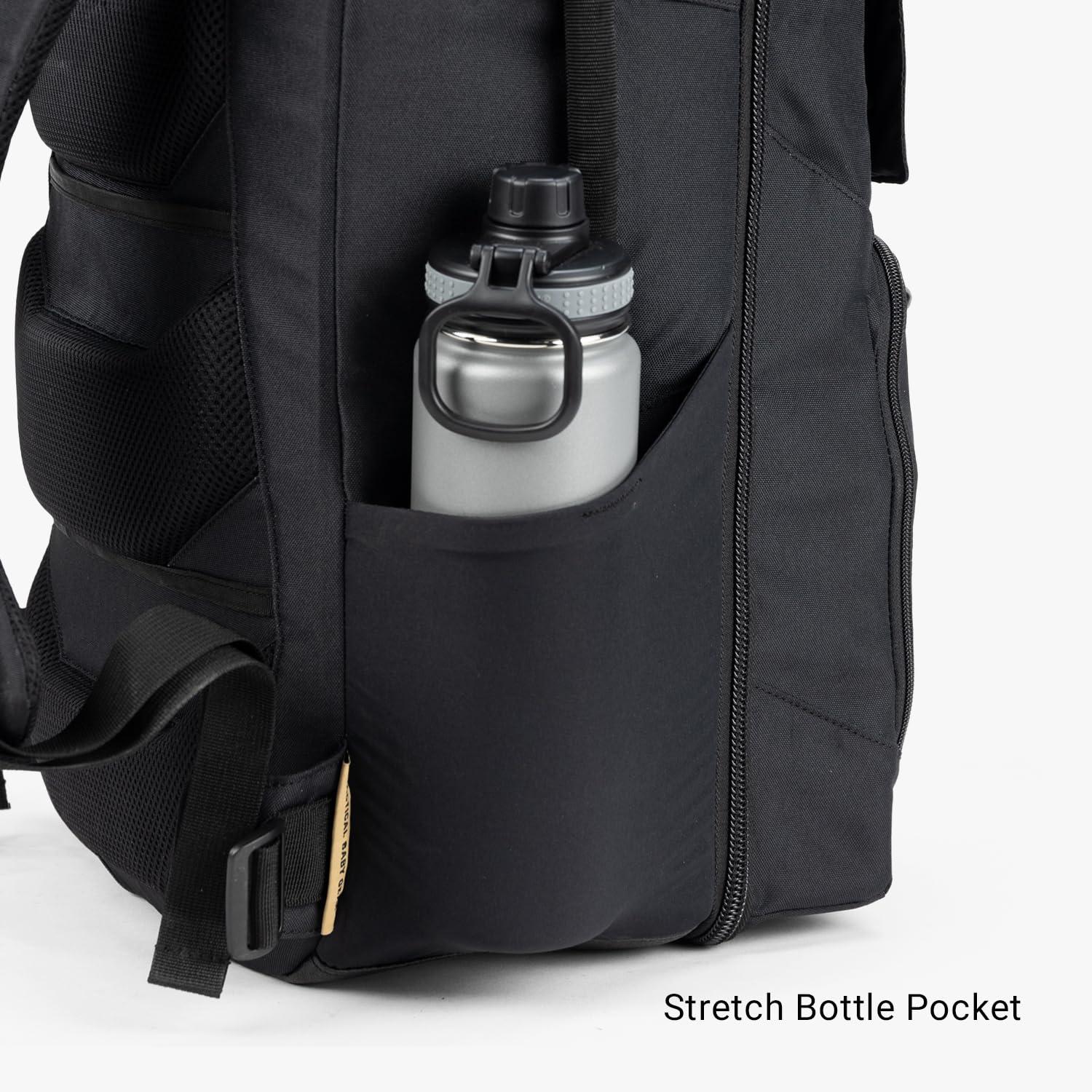 Tactical Baby Gear Tactical Baby Gear Everyday Diaper Bag Backpack for Men w/Changing Mat (Black Everyday)