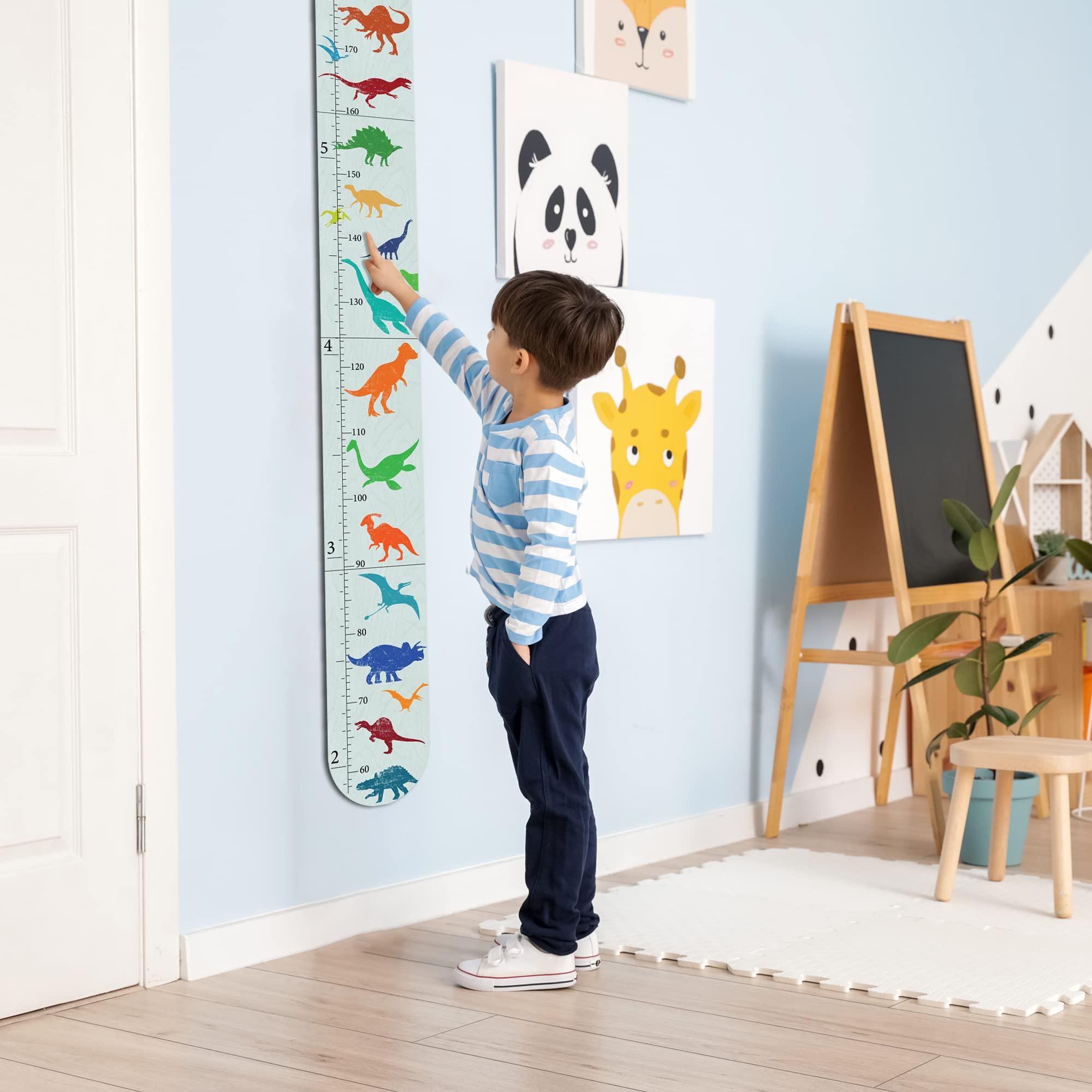 TAINGAVN Custom Growth Chart Boys, Personalized Growth Chart for Baby, Printing Cute Mermaids and Sea Life Measuring for Kids Height, Kids Growth Chart Wall for Boys, Toddler Measuring Chart Wall