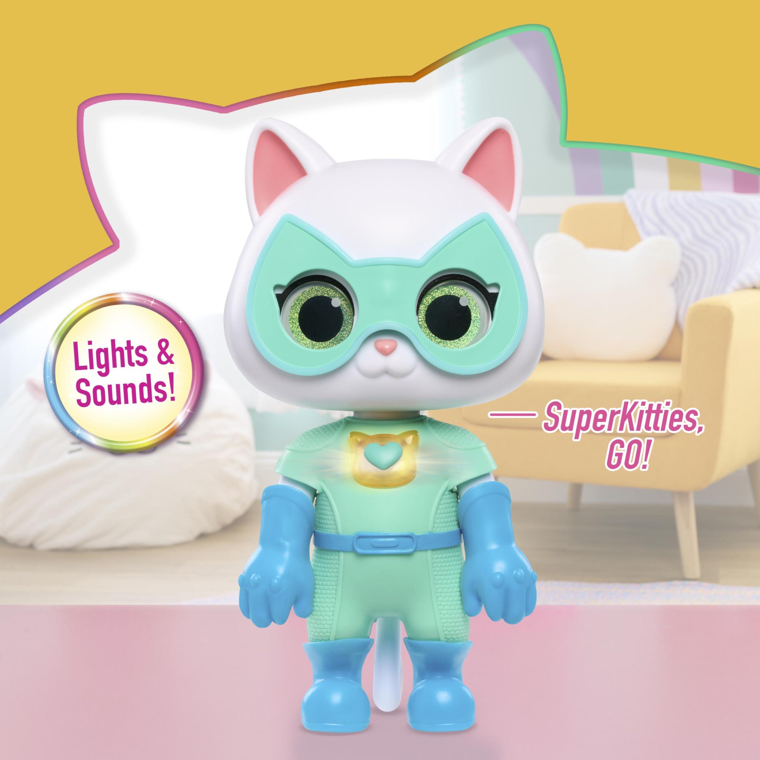 Just Play Just Play Disney Junior SuperKitties Cat-Tastic Transforming Bitsy, Toys for Kids Ages 3 Up