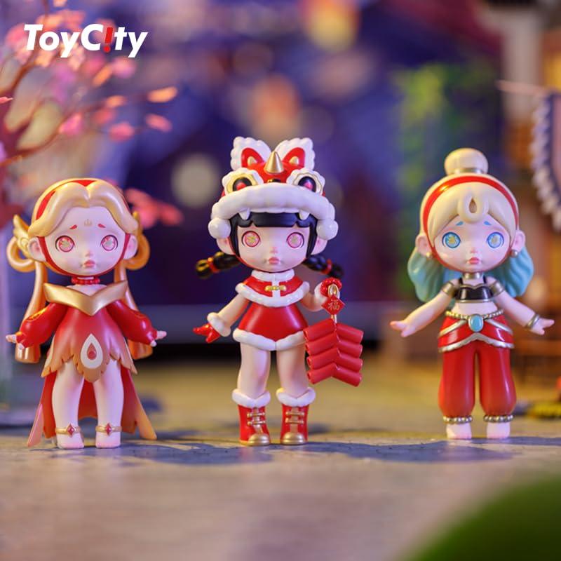 Generic Laura Blind Box Figures Chinese Style Series Surprise Cool Toys Cute Figures Blind Bag