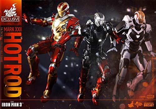 Hot Toys Marvel Iron Man 3 Hot Rod Armor Mark XXII Sixth Scale Exclusive Diecast Figure