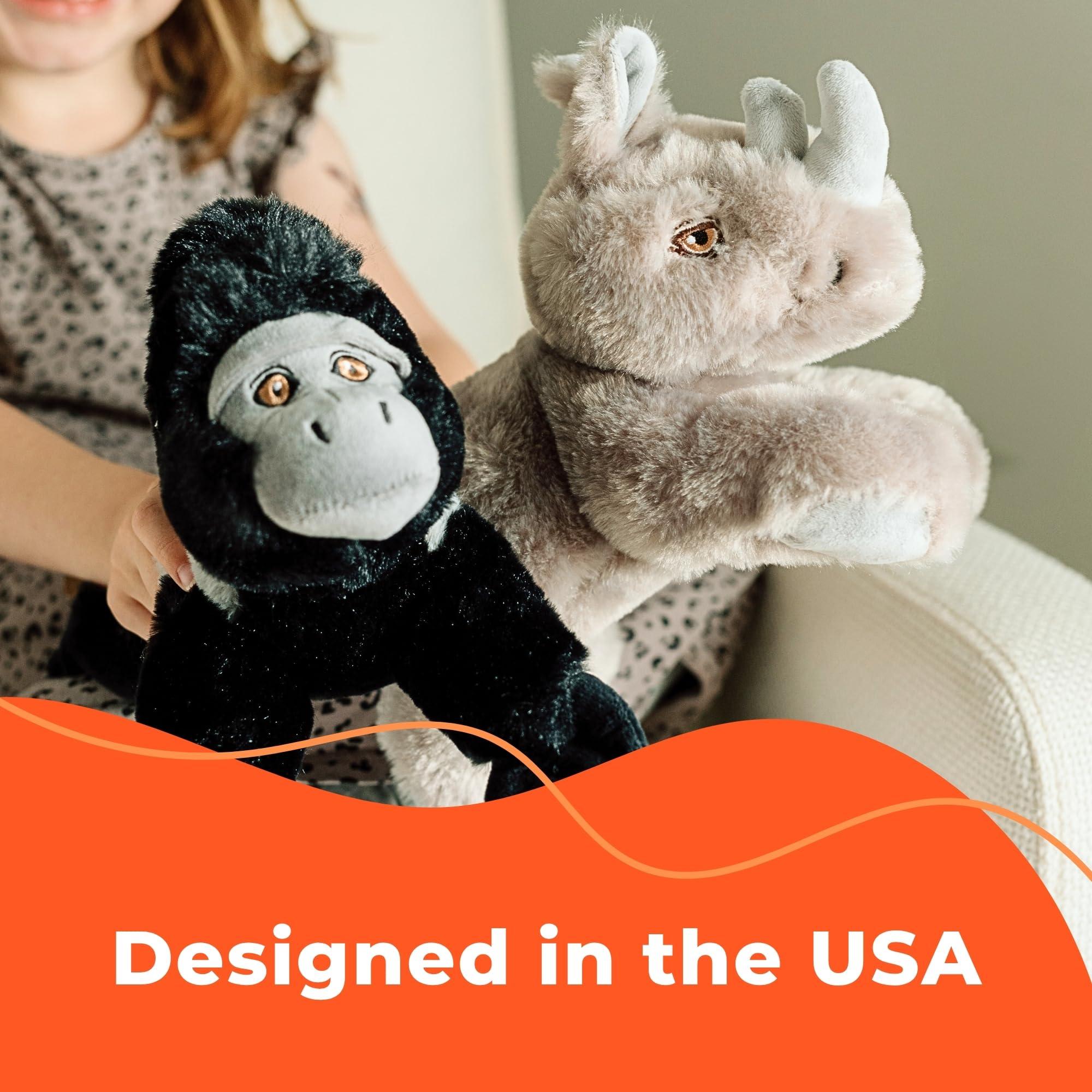 The Petting Zoo The Petting Zoo Stingray Stuffed Animal Plushie, Gifts for Kids, Wild Onez Ocean Animals, Stingray Plush Toy 15 inches from Tip of Tail to Head