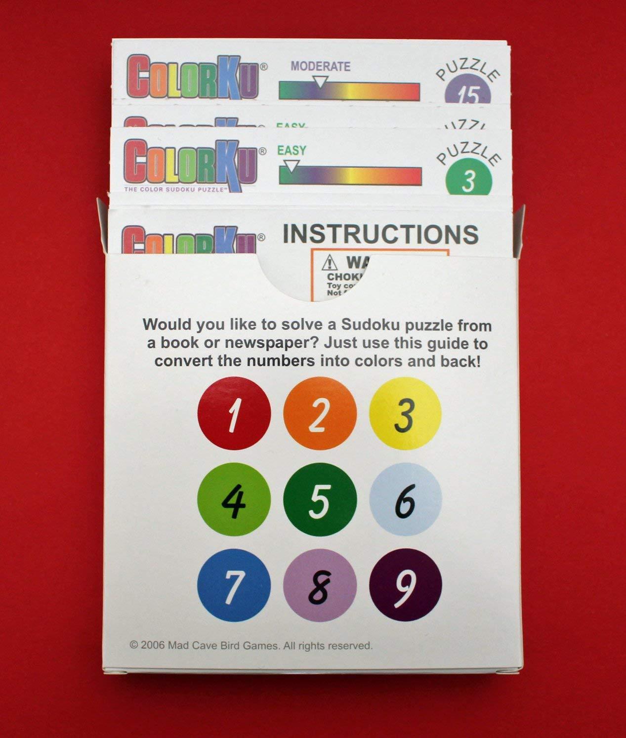 ColorKu ColorKu by Mad Cave Bird Games