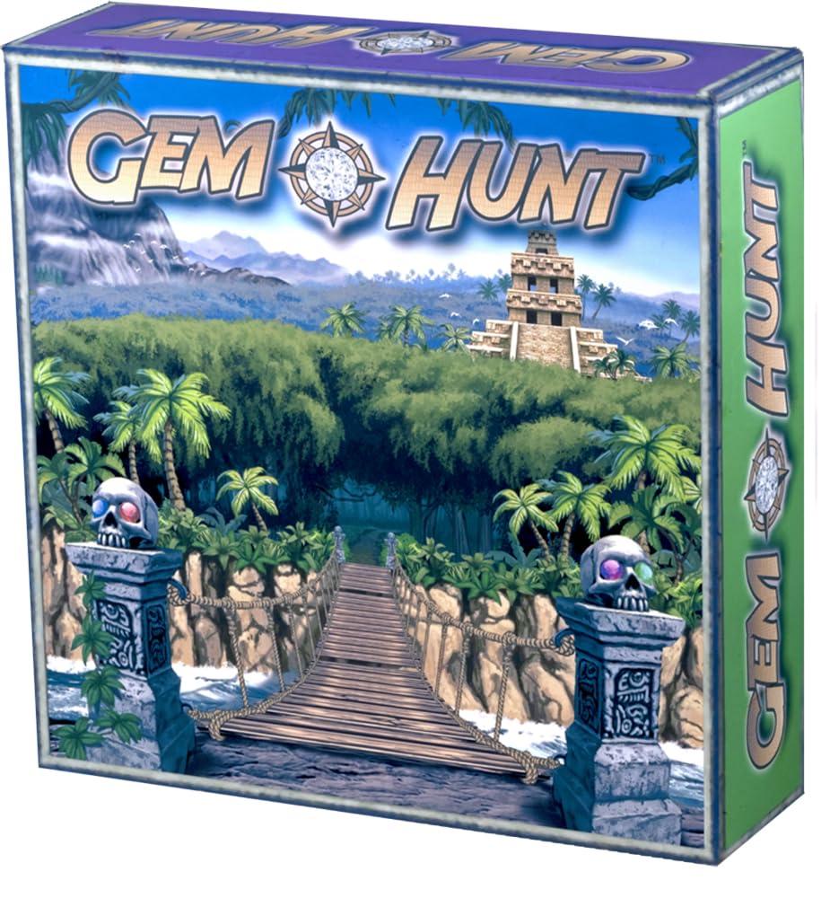 Gem Hunt [Gem Hunt] Board Game (Deluxe Edition) | Fun Adventure Board Game for Adults and Family