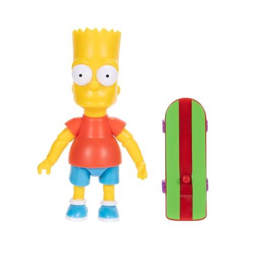 Disney Disney The Simpsons Action Figures 4-Pack 5-Inch Collectible Figures from Jakks Pacific's Wave 1 - Homer, Bart, Groundskeeper Willie, and Otto
