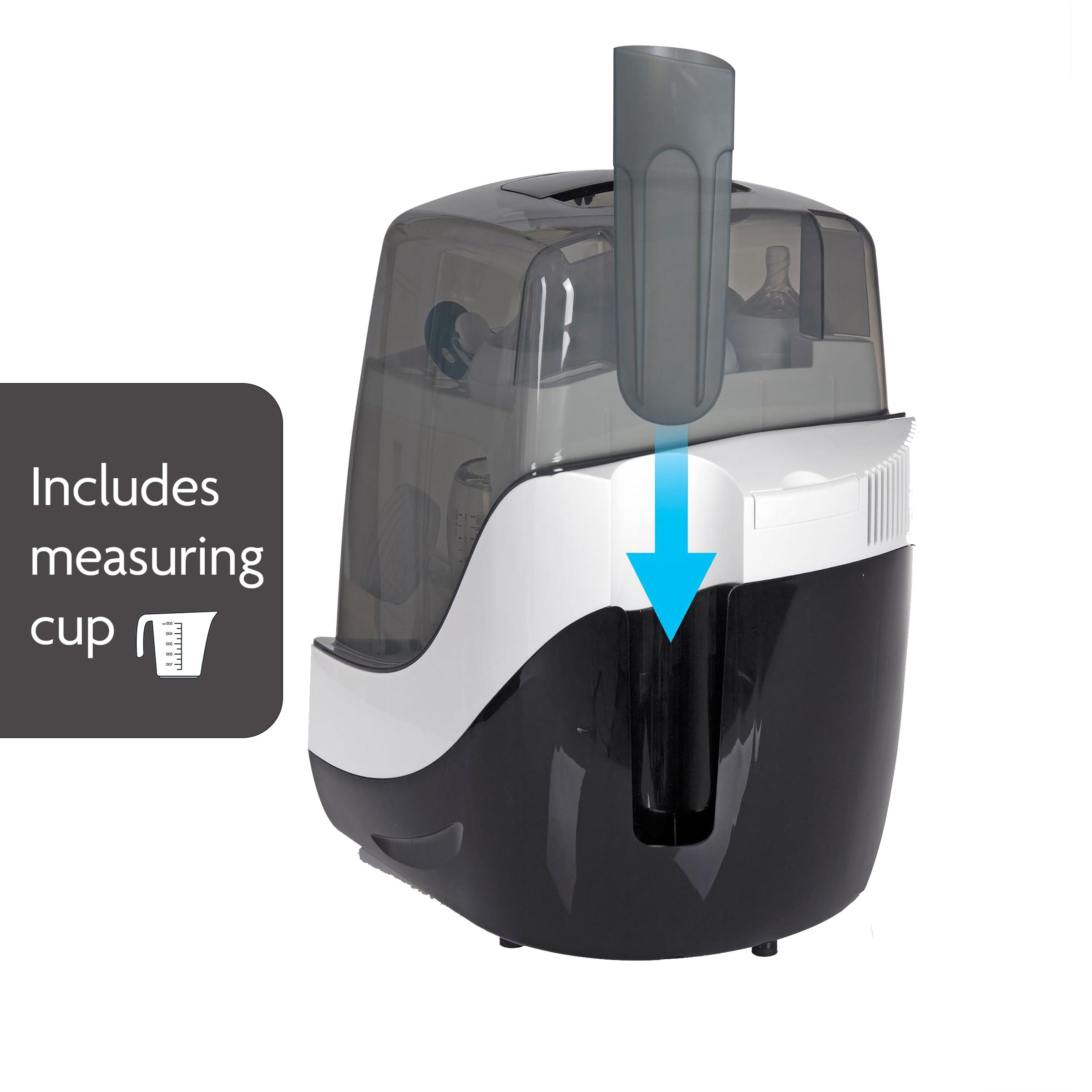 Baby Brezza Baby Brezza 10 Minute Baby Bottle Sterilizer + Dryer - Superfast Electric Steam Sterilization - Universal Sterilizing for All Bottles, Pacifiers + Breast Pump Parts