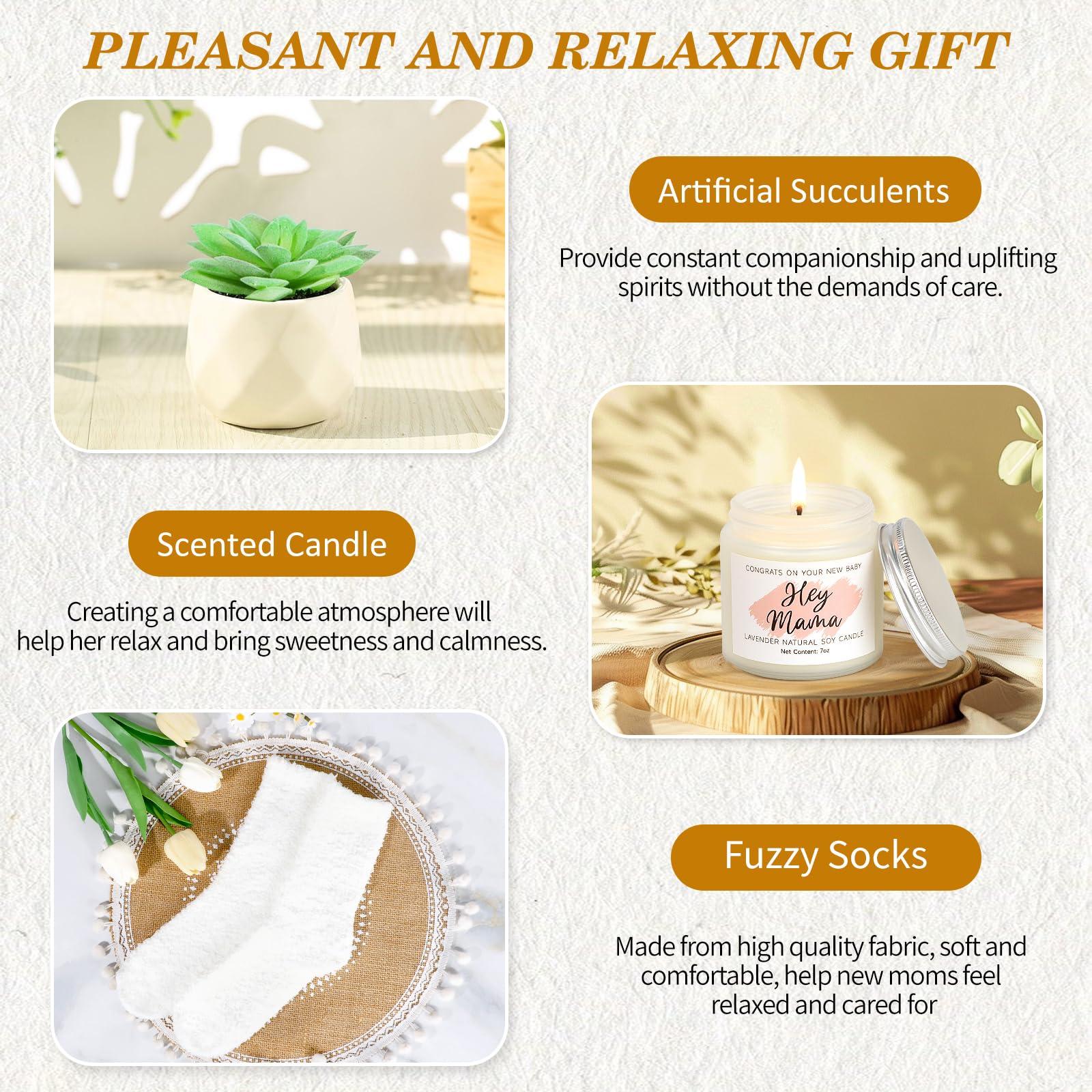 iAOVUEBY New Mom Gifts, Baby Shower Gifts for Expecting Mommy to Be, New Mom Care Package After Birth, Post Partum Essentials Self Care Package for Women, First Time Pregnancy Birthday Christmas Gifts