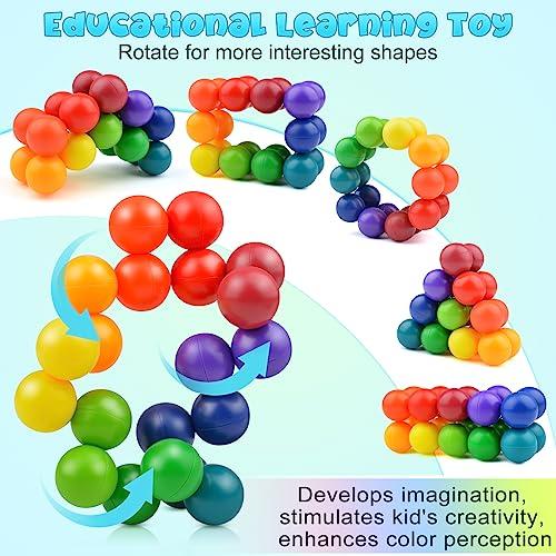 Yrissmiss 2PCS Autism Sensory Toys for Autistic Children , Sensory Fidget Toys for Adults Kids, Autism Toys for Toddlers 3-4, Travel Toys Present for Kids Ages 3 4 5 6 7+ ,Stocking Stuffers Present(A)