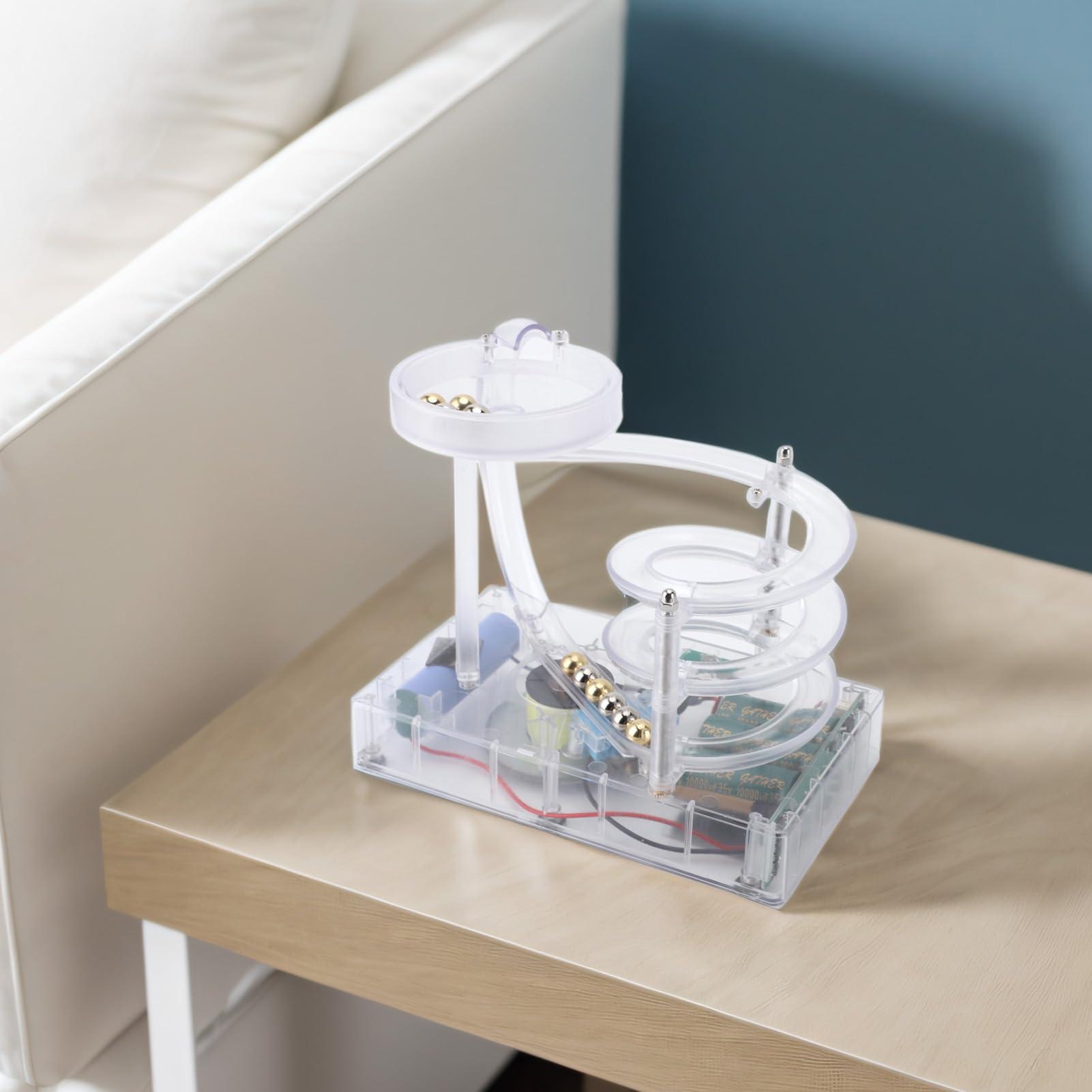 Haofy Kinetic Art Perpetual Motion Machine, Physical Balance Kinetic Energy Model, Newtons Science Physics Gadgets, Non Stop Rolling Ball Toys, Balance Stress Relief, Desktop