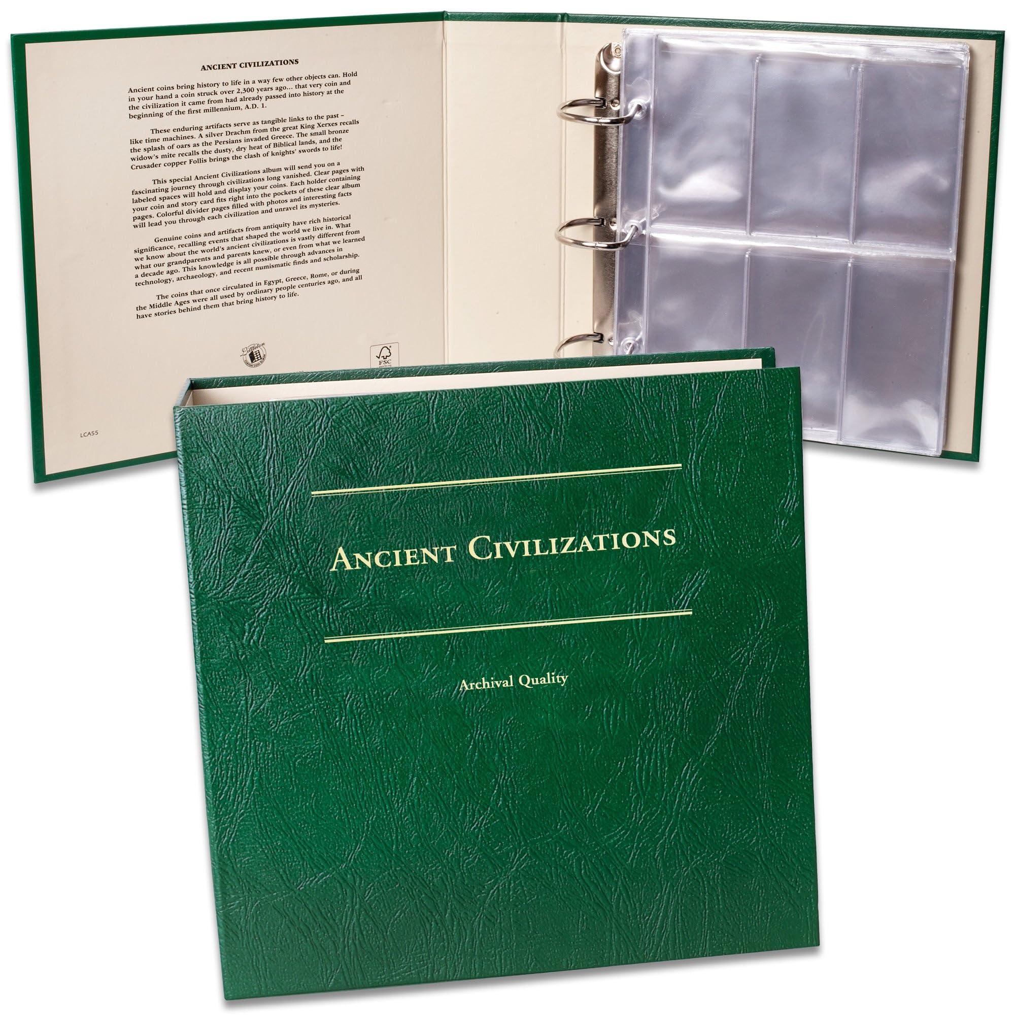 Littleton Coin Company Littleton Coin Company Ancient Civilizations Coin Album Coin Storage