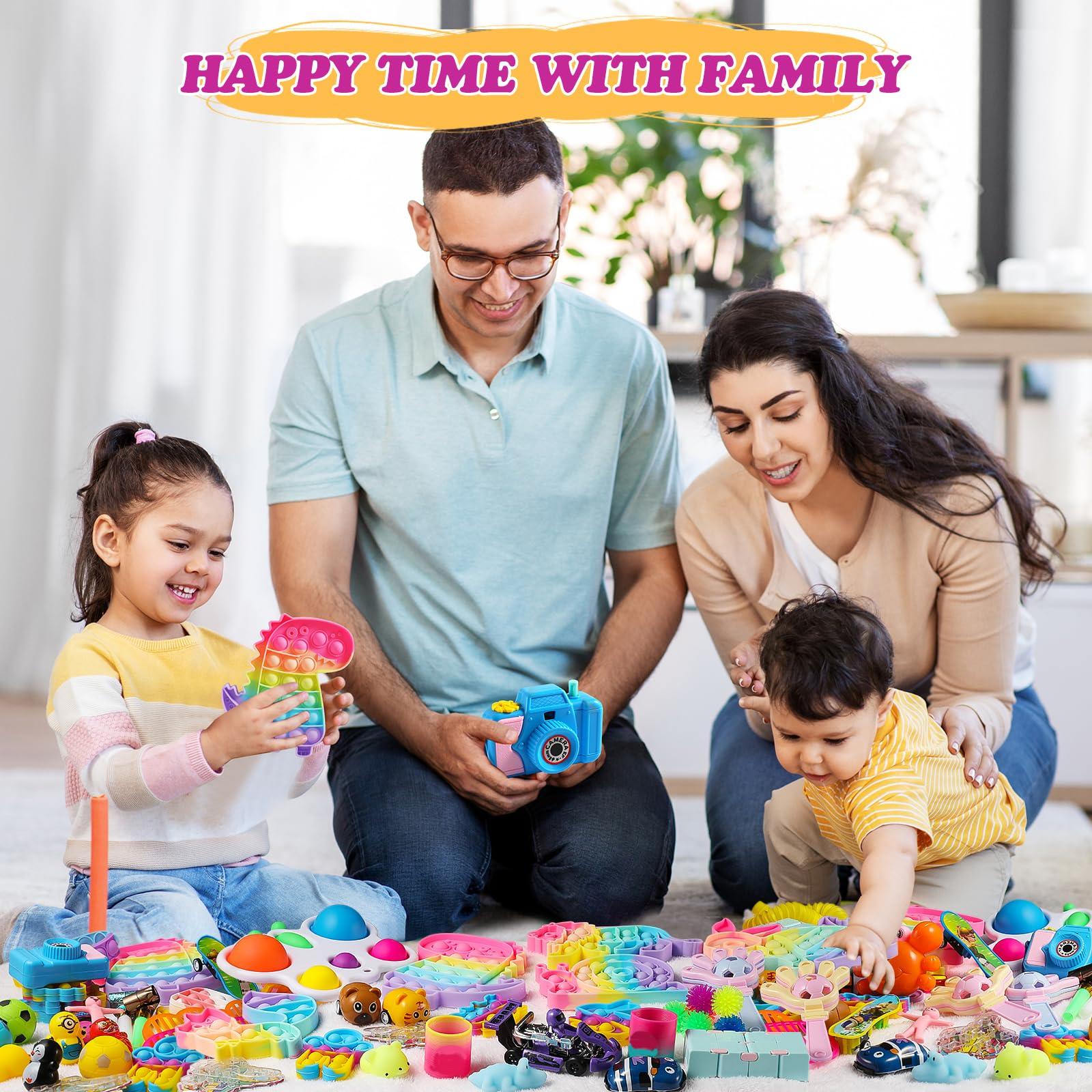 JOFSOP 1120 Party Favors for Kids, Fidget Toys Pack, Autism Sensory Toy Classroom Prizes,Treasure Box Toys for Classroom, Goodie Bag Stuffers, Pinata Filler Stuffers Toys Gifts for Boys Girls