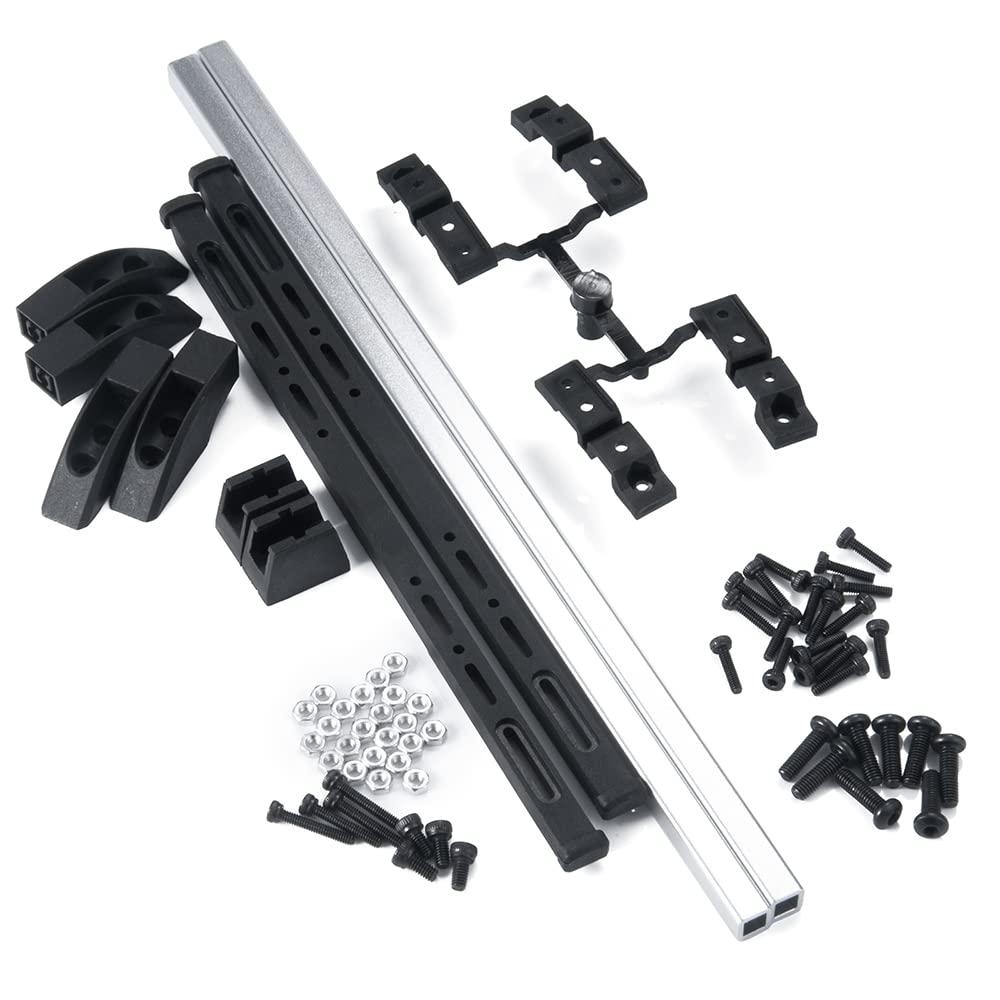 RC-Hub RC-Hub Plastic Roof Trunk Luggage Rack Box for 1/10 TRX-4 TRX-6 RC Crawler Car (Black)