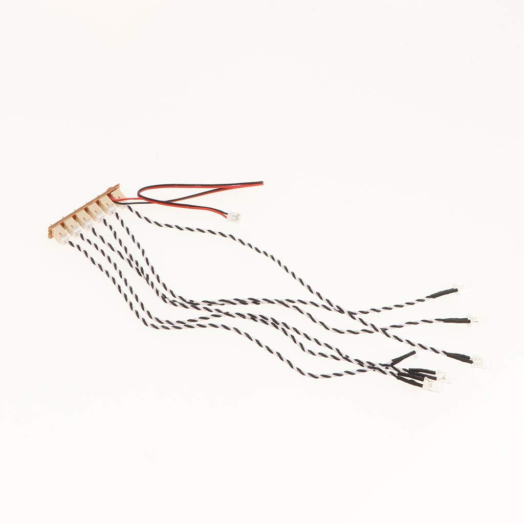 LoveinDIY LoveinDIY RC Bright LED Light 5.5mm Headlights /12 FY-03 RC Buggy Truck , Brushed, 5.5mm