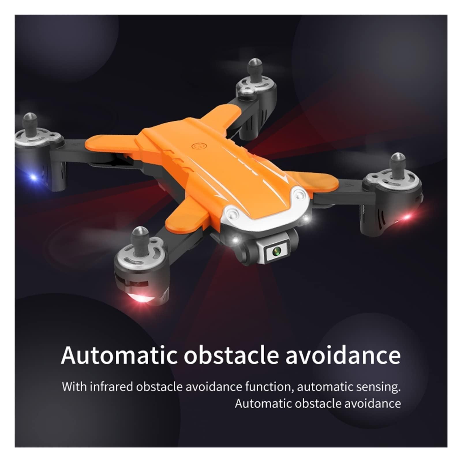 DJFHDIHRFHBVCASIJ Drone GPS Drone 8K Dual HD Camera 5G WiFi FPV Three-Way Obstacle Avoidance Folding Quadcopter One Key Take Off/Landing (Color : Black 8K Pro Max 3B Size : 1) (Black Dual 8k Bag 2b 1)