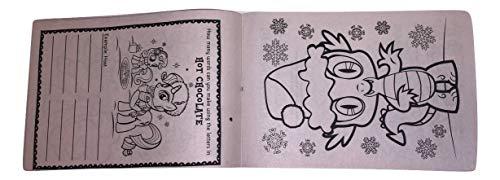My Little Pony My Little Pony Bundle of 5 Activity Gift Set Items ~ Friendship is Magic (Jumbo Coloring and Activity Book, Christmas themed activity booklet, Boxed Secrets, Play Pack, Tattoos)