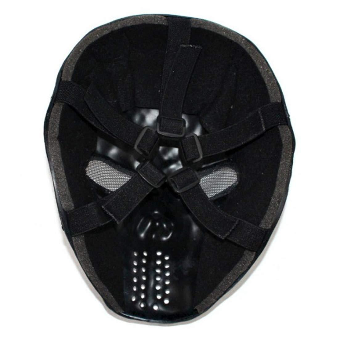 JMKJMJP JMKJMJP Resin Airsoft Skull Masks Halloween Horror Marauders mask Cosplay Tactical Masks with Metal Mesh Eye Protection(Copper)