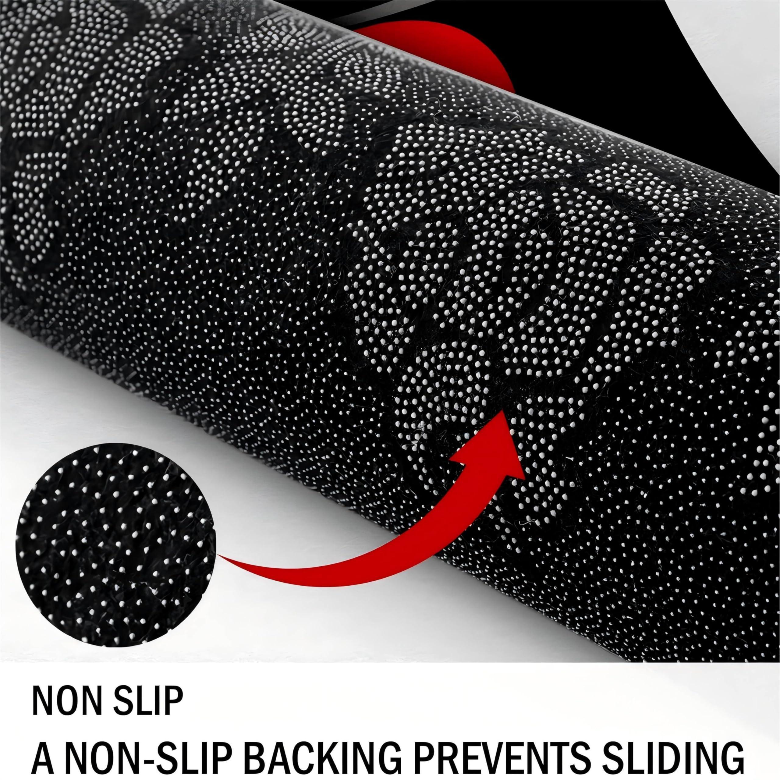 rugylsf Cartoon Husky ABC Kids Rug 4x6ft Toddler & Infant Toddler Floor Mats Alphabet Learning Rugs Soft Durable Non-Slip Play Mats Nursery Area Rugs Bedroom Rugs Kids Room Rugs