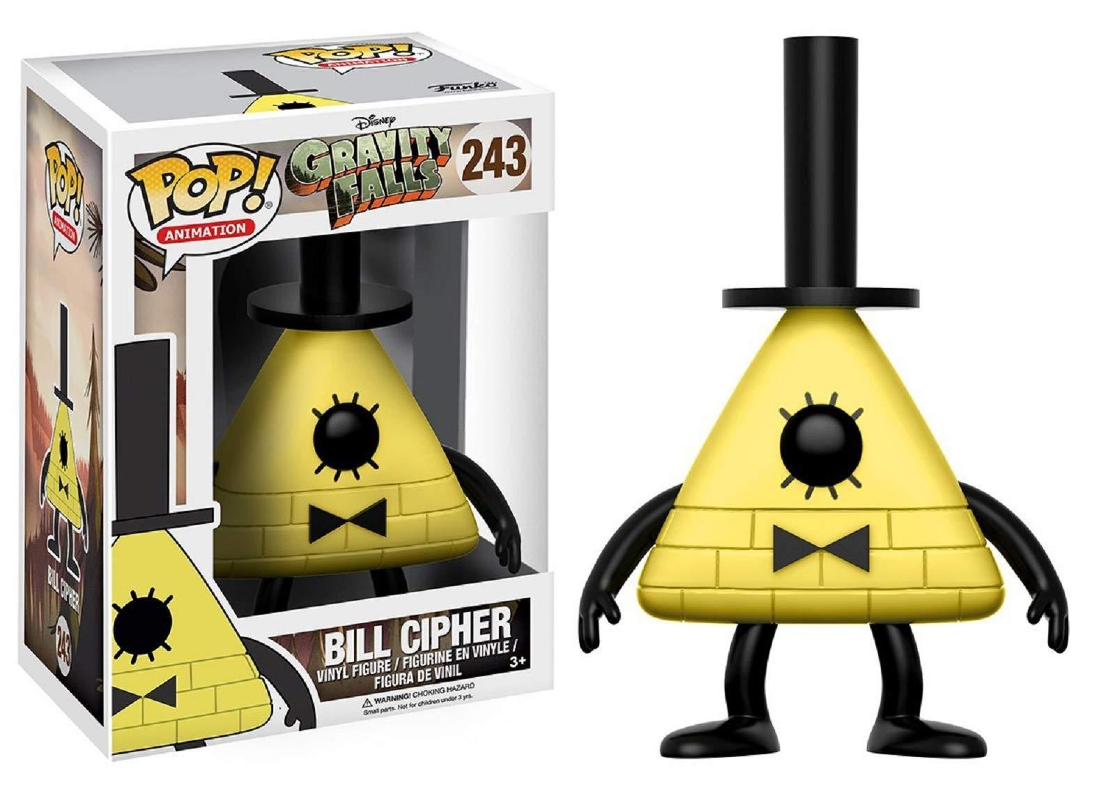 Funko POP Disney: Gravity Falls - Bill Cipher Funko Pop! Vinyl Figure (Bundled with Compatible Pop Box Protector Case) Multicolor 3.75 inches