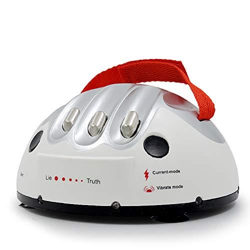 JULAN JULAN Upgrade Micro Electric Shocking Lie Detector, Tricky Novelty Game Interesting Polygraph Test Truth Or Dare Game for Party Analyzer Consoles Gifts