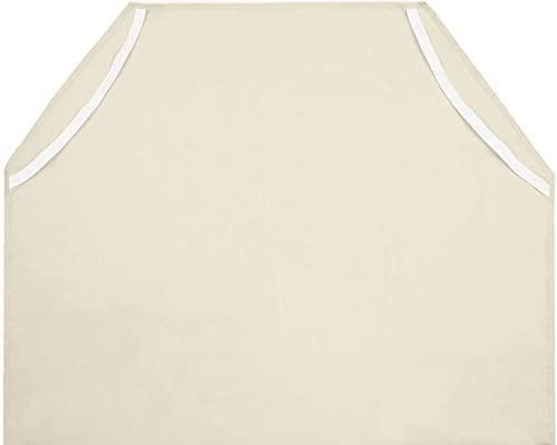 British-Linen Standard Size Daycare/Pre-School Cot Sheets, 100% Cotton and Breatheable Corner Elastic Straps Fitted Toddler Sheets, Pack of 6 - Ivory Solid (22" W X 40" L)