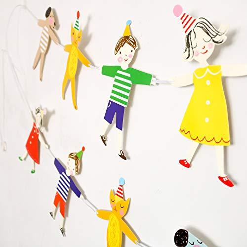 Flairs New York Flairs New York Happy Birthday Decorations Banner Party Props (Pack of 1 Banner, Fairy Tale Characters)
