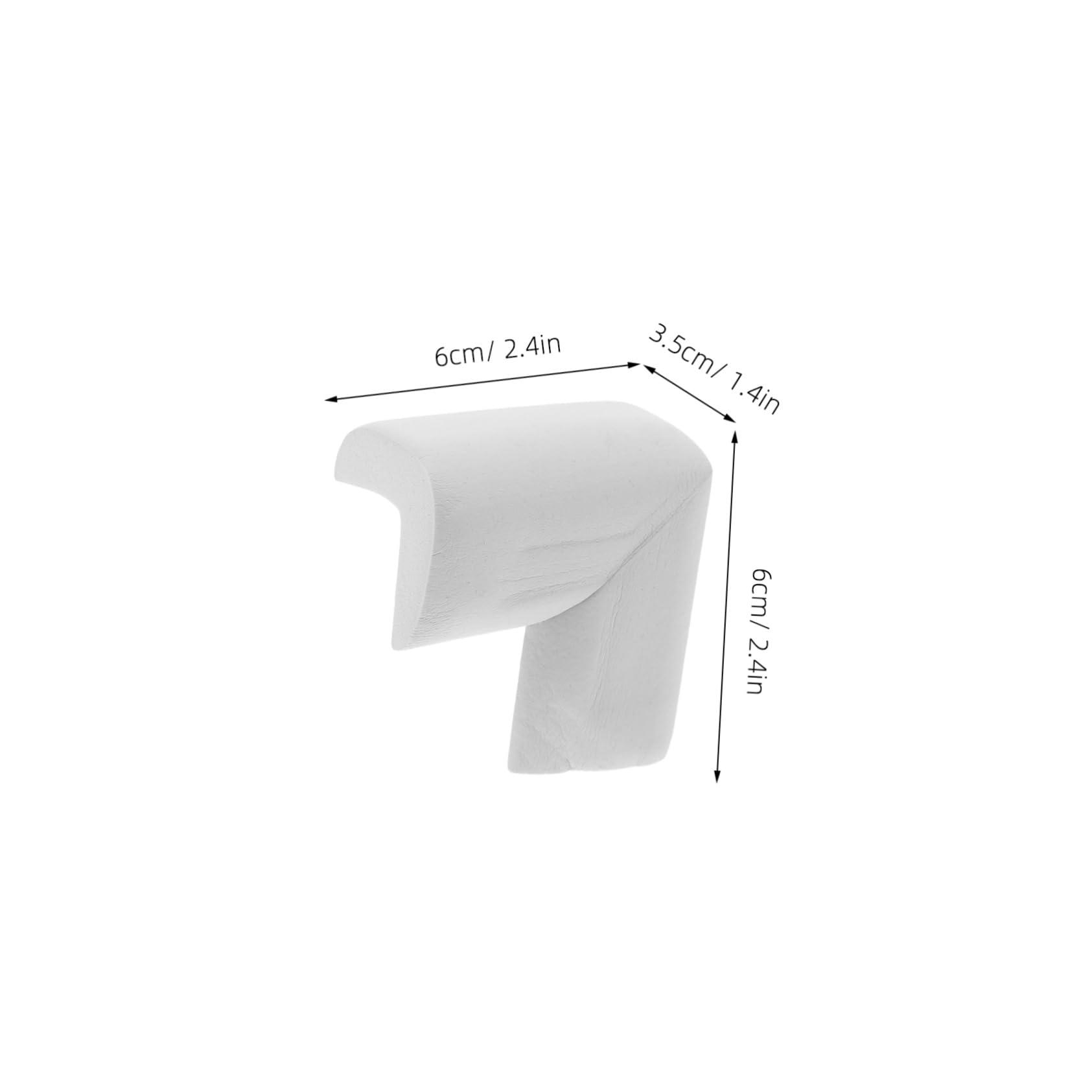 NAMOARLY NAMOARLY Furniture Corner Bumpers 12pcs Coffee Table Corner Protectors Corner Guards Easy Install White