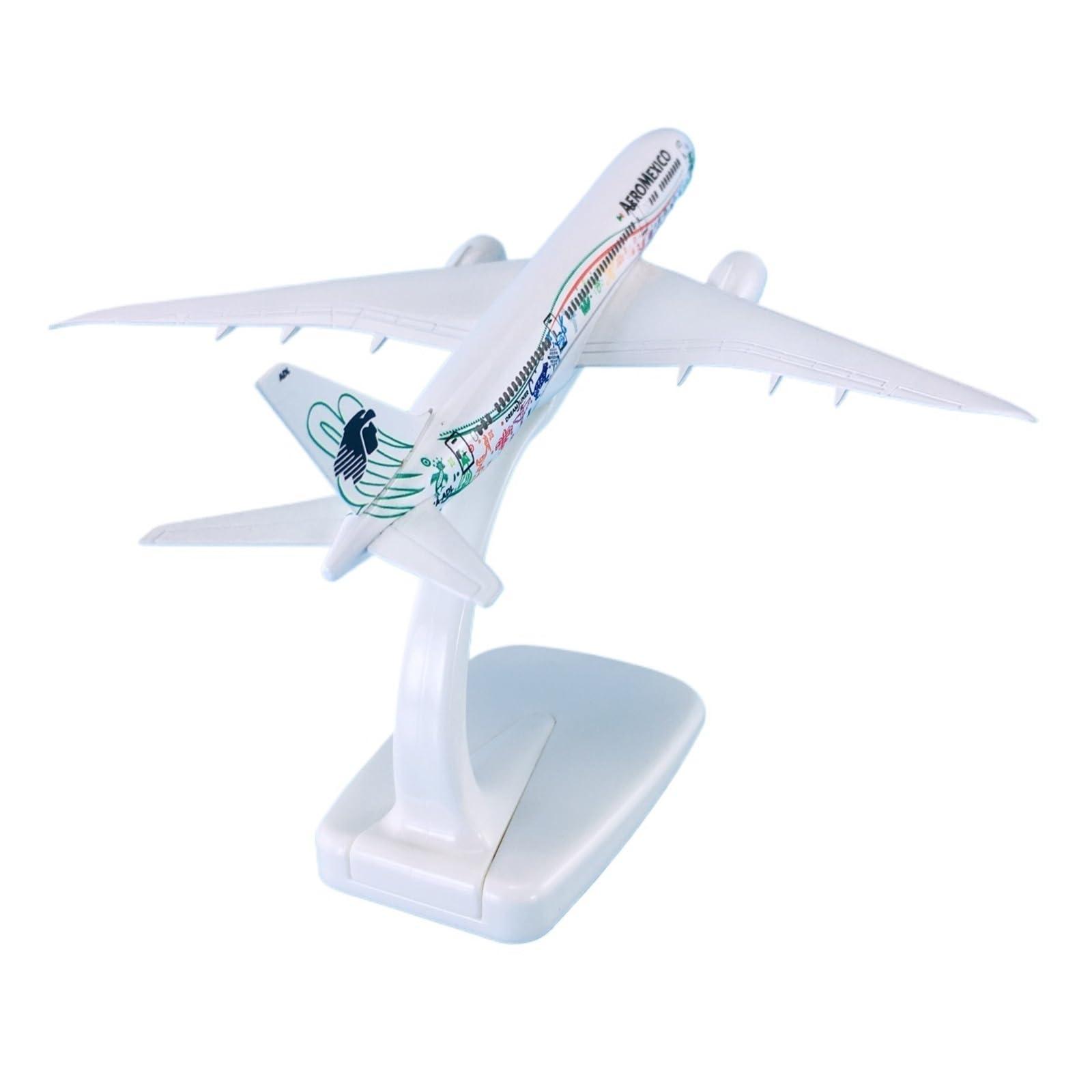 WJXBBON WJXBBON for Aeromexico Airplane Model Aircrafts Boeing B787-9 Plane Model