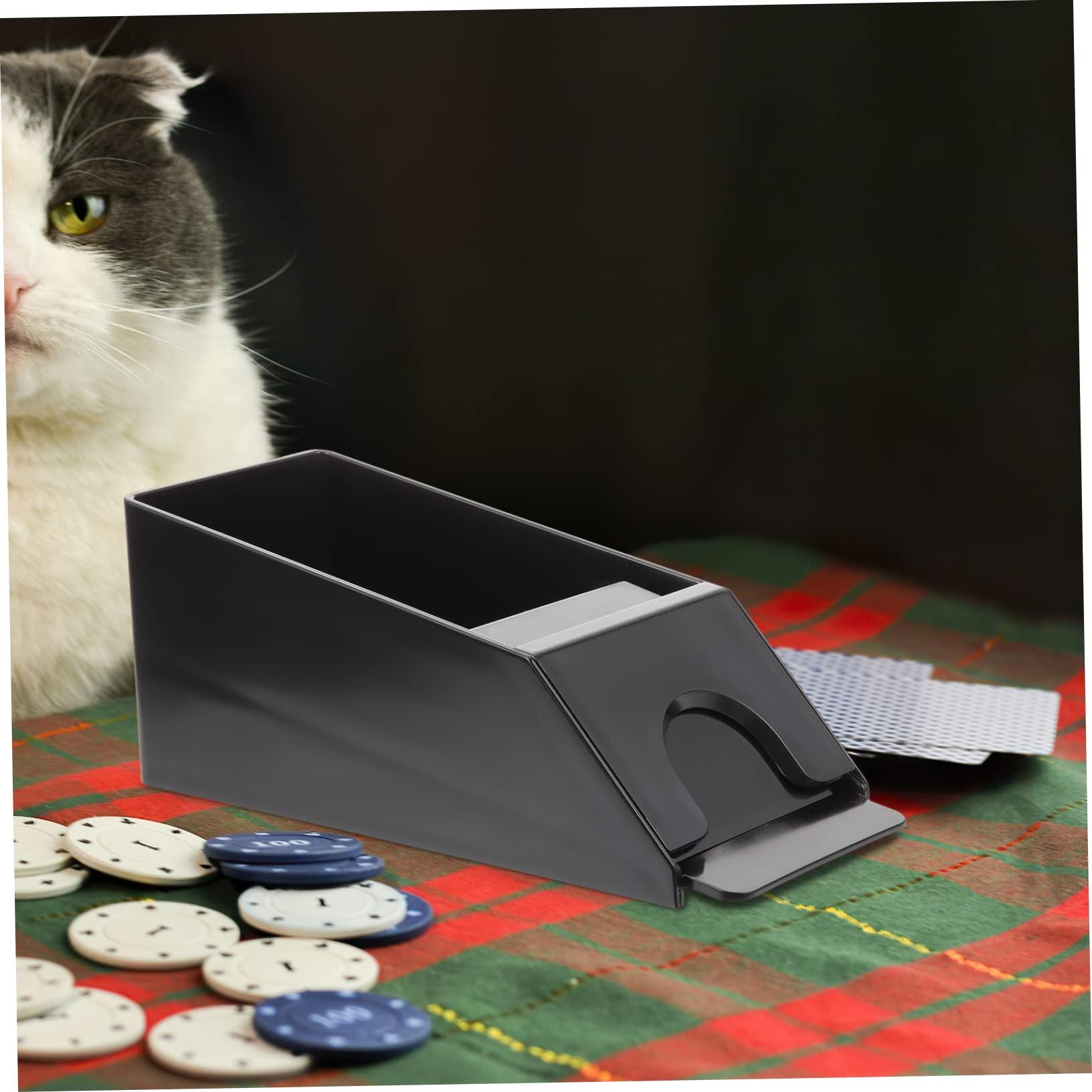 GARVALON GARVALON Poker Cards Dealing Shoe Jack Dealer Shoe Reusable Card Shoe for Card Game Accessories