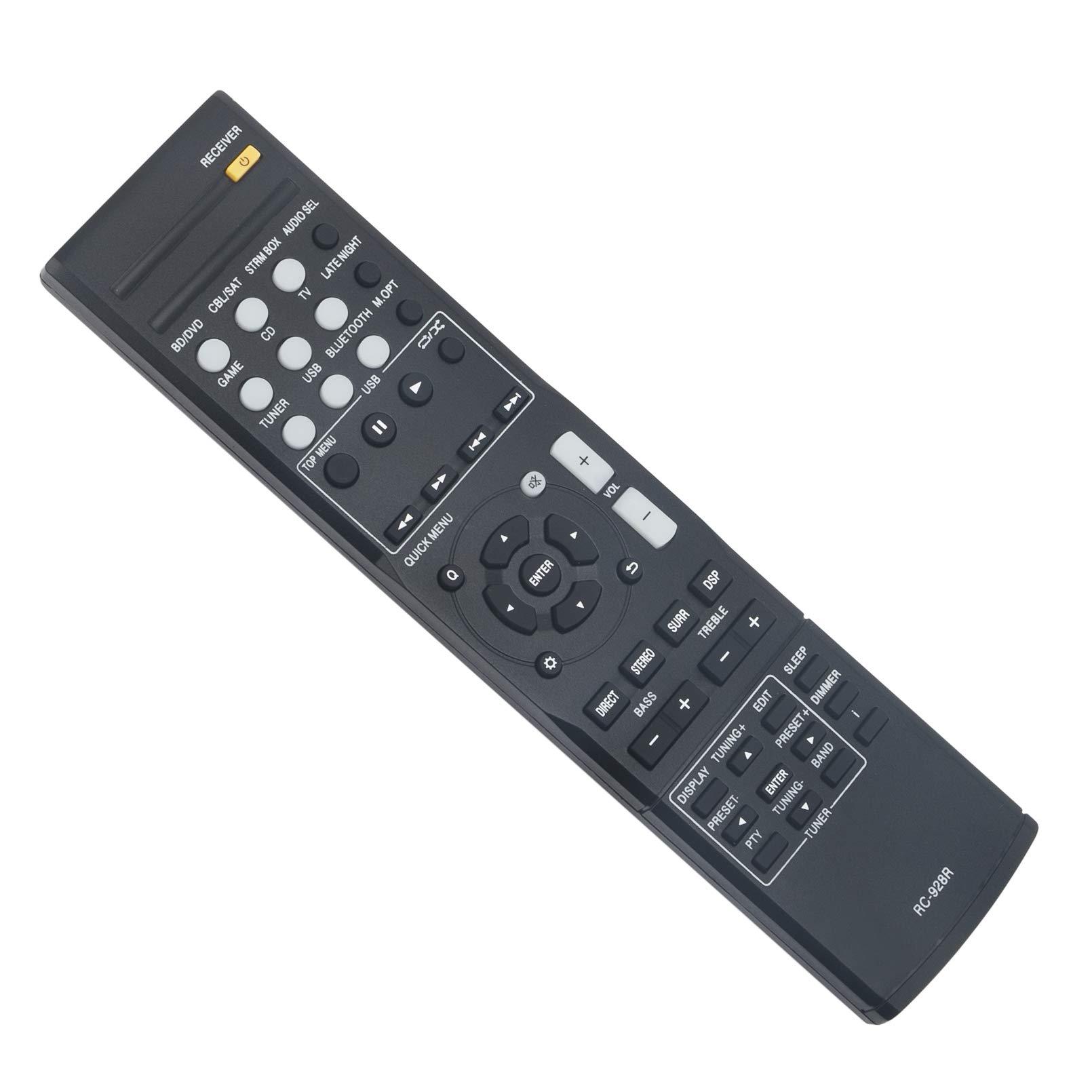 Beyution Beyution RC-928R Replace Remote Control Fit for Onkyo AV Receiver TX-SR353 HT-S3800 HT-S3900 HT-R397 HTP-395 TX-SR373 TXSR353 HTS3800 HTS3900 TXSR373 TX-SR252 TX-SR383 HT-R395 HT-3900 HT-P395