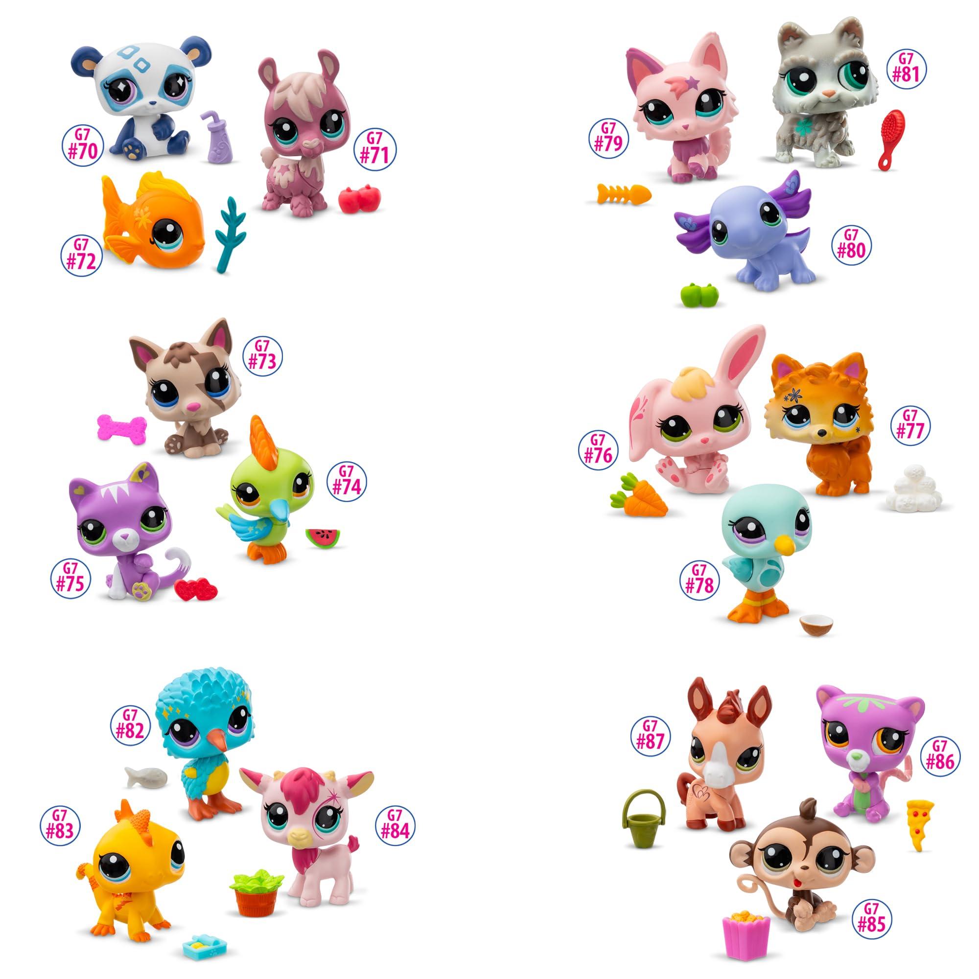 Littlest Pet Shop Littlest Pet Shop - Pet Surprise Three Pack - Series 2 - LPS Gen 7, Authentic Mystery Figures, Surprise Collectible Kidult Toy, Girls, Boys, Kids, Tweens Ages 4+