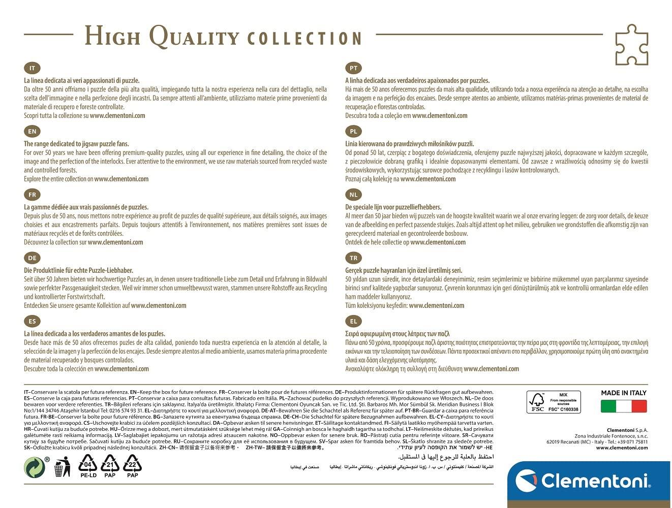 Clementoni Clementoni 39554 Minions 2-1000pc Impossible Puzzle