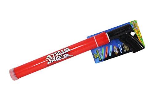 Water Sports Stream Machine SS-750 Water Gun: Light Up 17-Inch Single Barrel Water Blaster with 70 Feet Reach - Squirt Gun for Outdoor Games, Water Guns for Adults and for Kids, Swimming Pool Toys, Colors May Vary