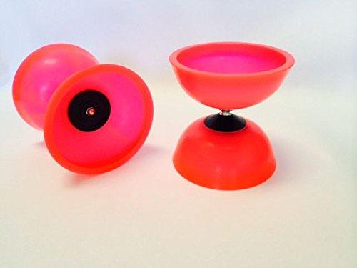 jester games Diabolo Jester Games Diabolo Pro Diabolo (Multicolor Red) 5 1/4" Diabolo