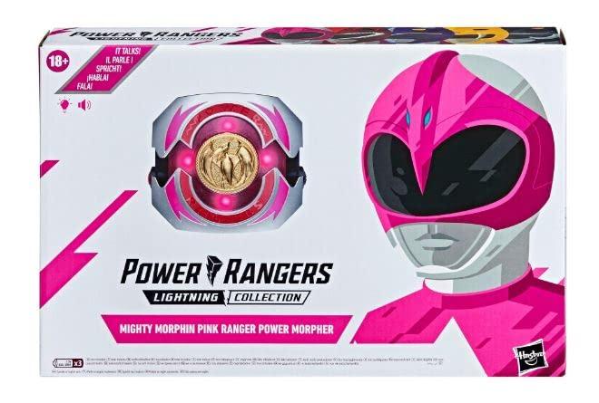 Power Rangers Power Rangers Mighty Morphin Lightning Collection Premium Power Morpher (Pink)