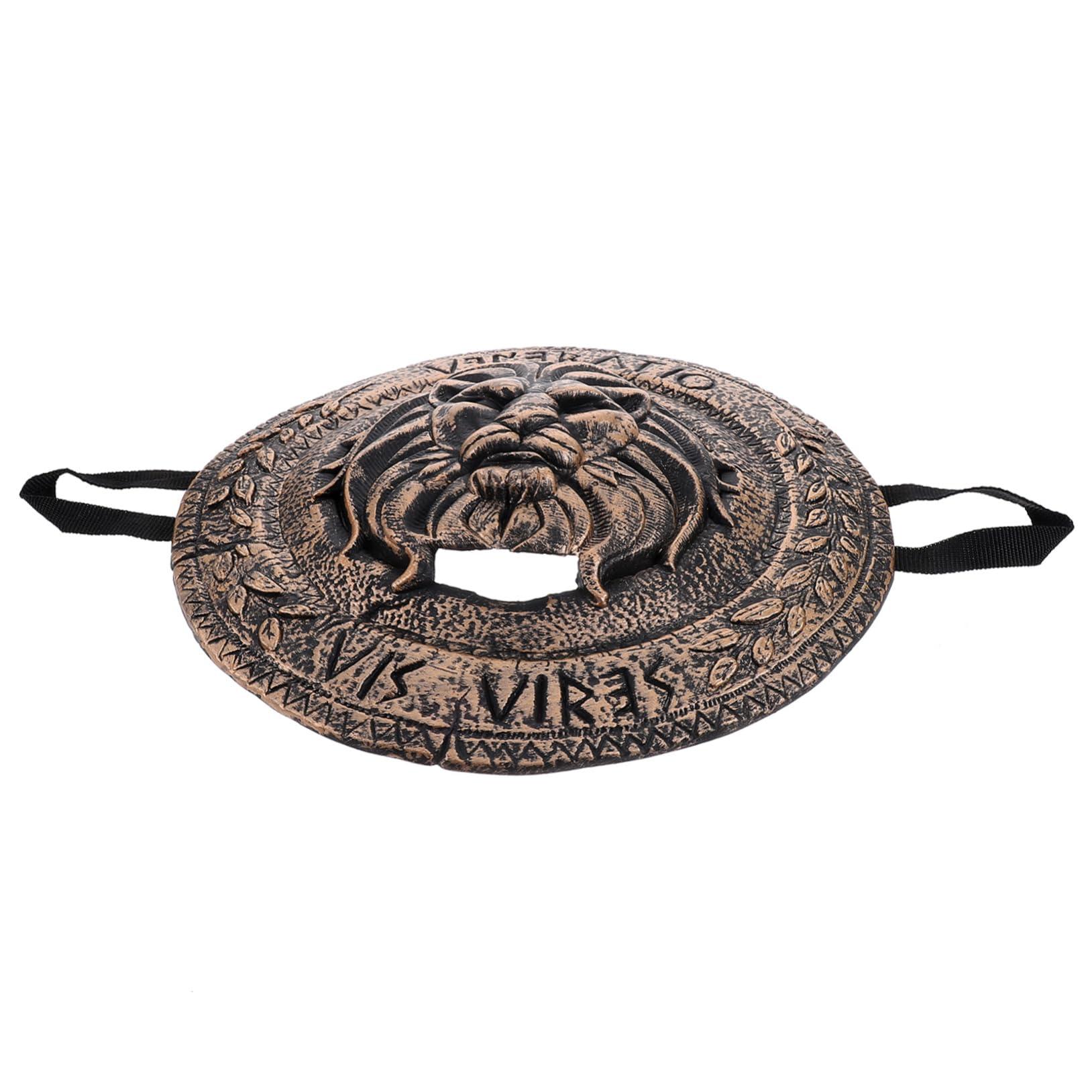 Toyvian Portable Small Shield Cosplay Soldier Shield Toy Shield for Cosplay Medieval Shield Toy Shield for Stage Plastic Shield Toy Stage Shield Toy Shield Cosplay Stage Performance Shield