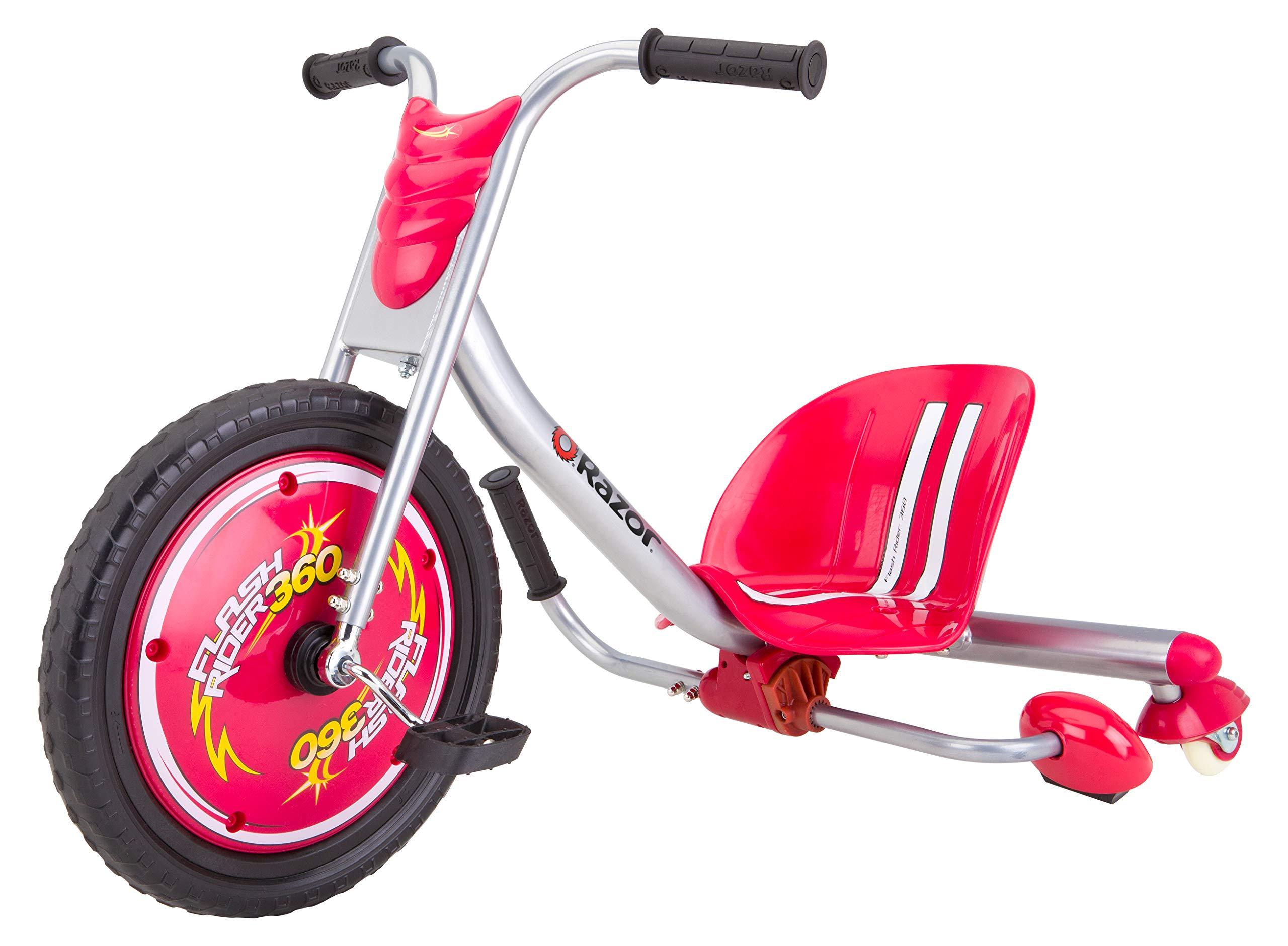 Razor Razor RipRider 360 Caster Trike for Kids Ages 5+ and Razor FlashRider 360 Caster Trike