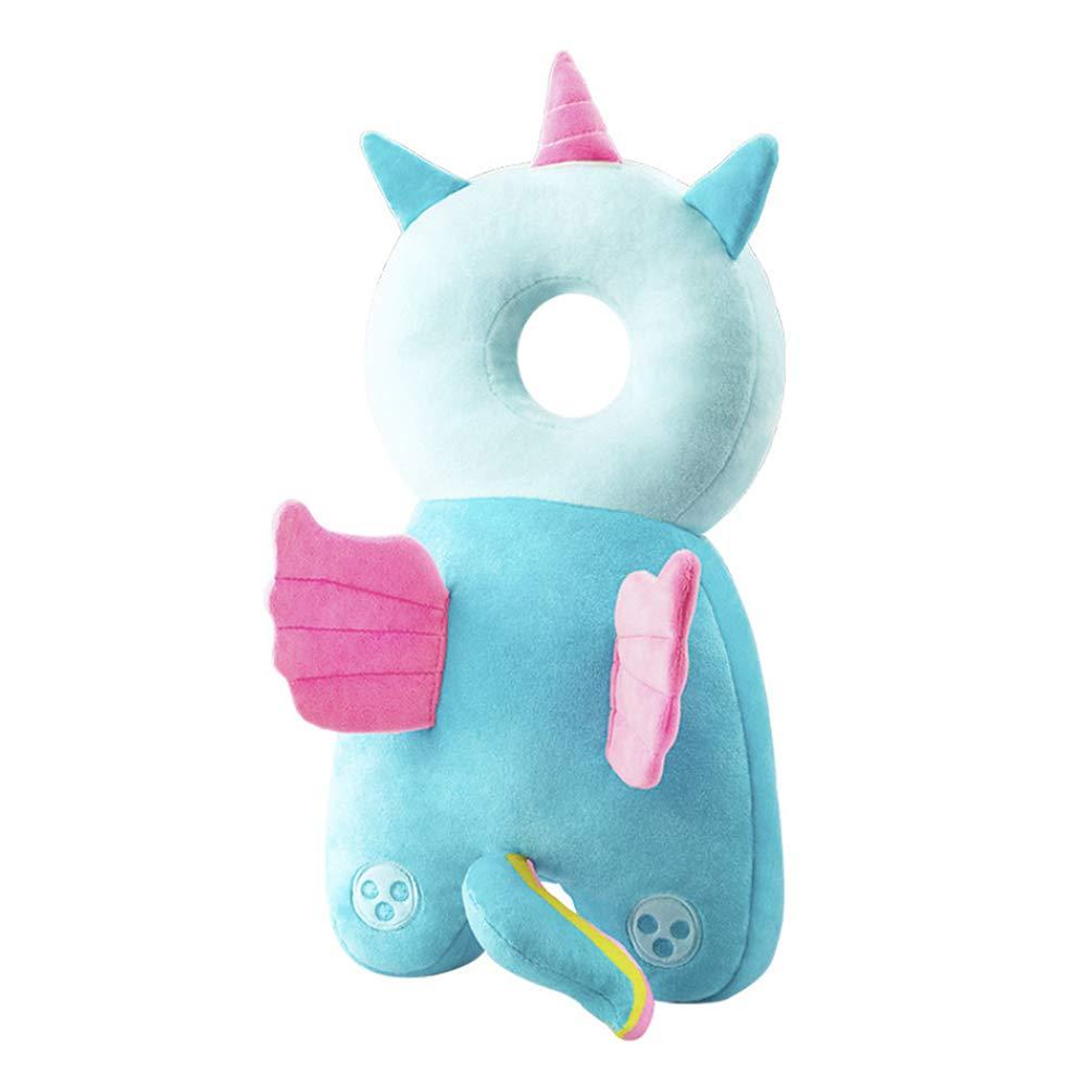 PerGar Baby Head Protector, Baby Head Protector Cushion Toddler, Adjustable Baby Head Protection Backpack, Baby Safety Headguard, Backpack Wear Safety Pad for Crawling and Walking(Angel)