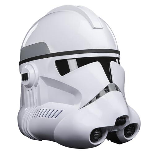 Hasbro Star Wars The Black Series Phase II Clone Trooper Premium Electronic Helmet, The Clone Wars Roleplay Collectible, Kids Ages 14 and Up