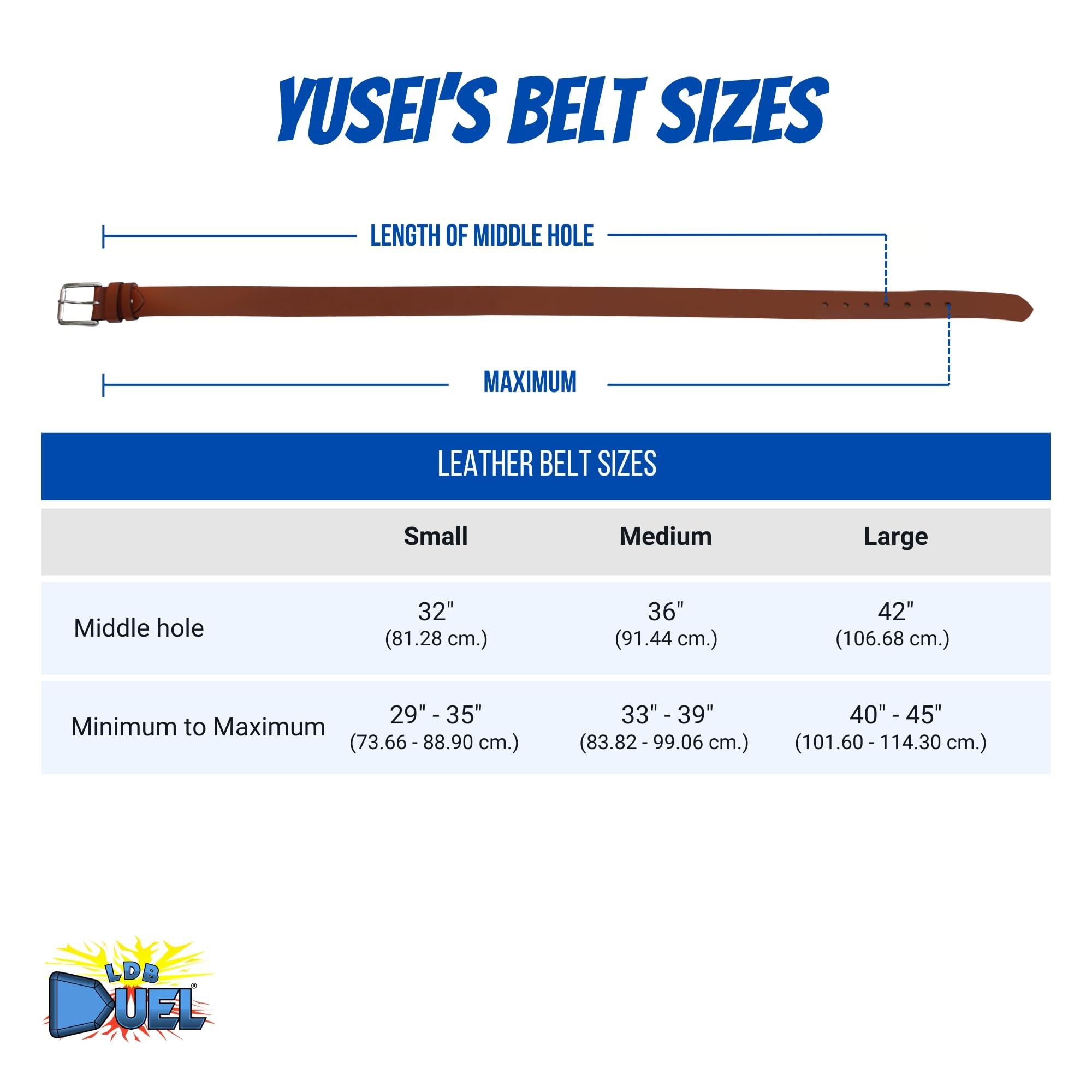 LDB Duel Yusei\'s Deck Box & Belt Replica, 80 Size, Hard Shell, Faux Leather, Belt Loop, Compatible with Yu-Gi-Oh!, Magic: The Gathering, Poke TCG and others (Yusei Brown - 80 Sleeve Size Deck Box, Large)