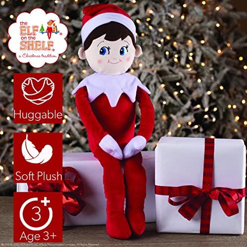 The Elf on the Shelf The Elf on the Shelf Plushee Pals 27 in Huggable Blue Eyed boy,Stuffed Plush Toy