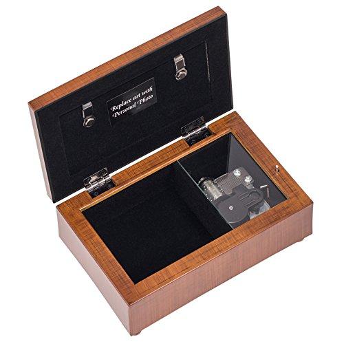 Cottage Garden Cottage Garden Love My Yorkie Rich Woodgrain Finish Petite Jewelry Music Box - Plays Song Wonderful World